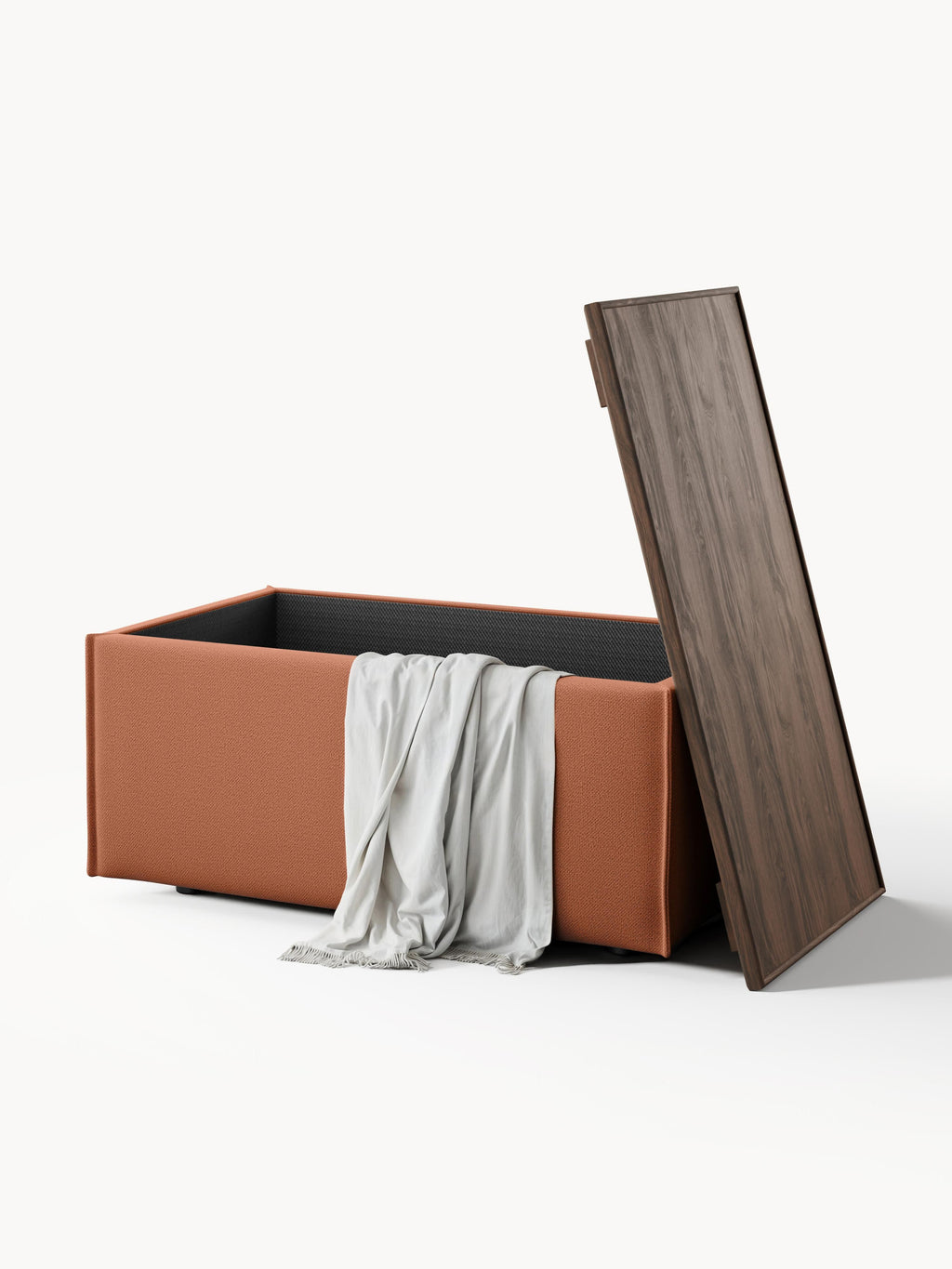 Sofa-Hocker Lennon mit Stauraum