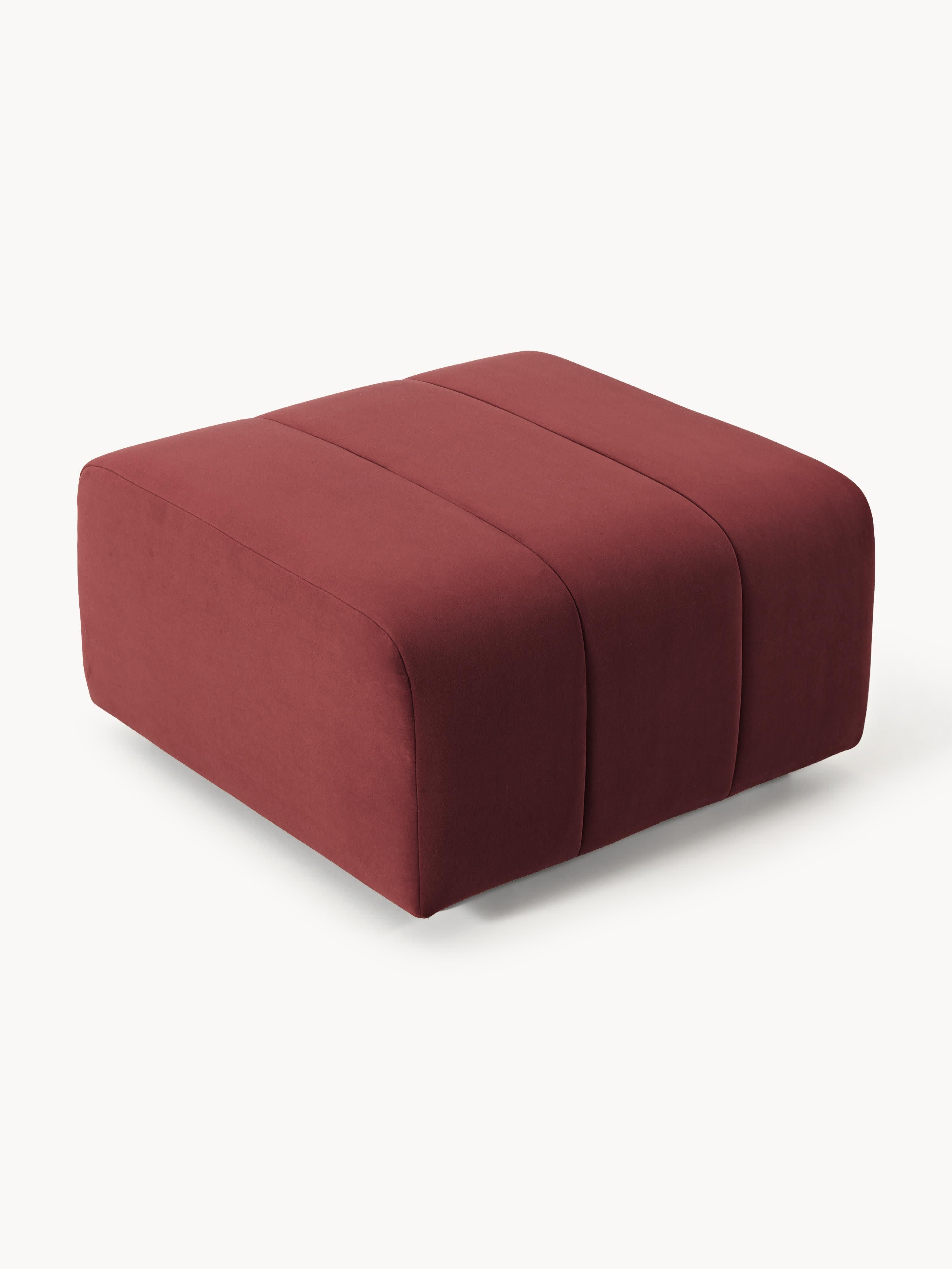 Samt-Sofa-Hocker Lena