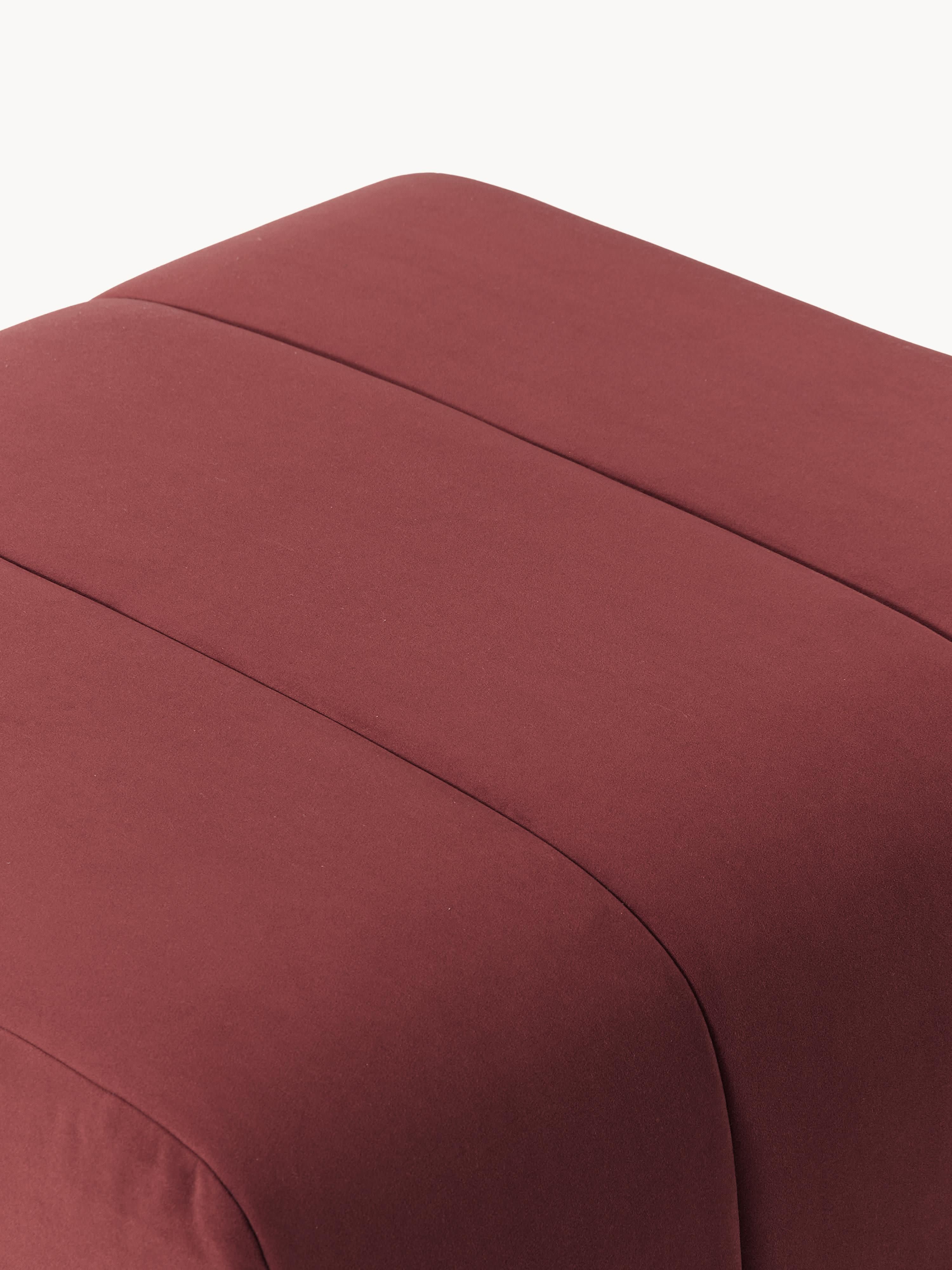 Samt-Sofa-Hocker Lena