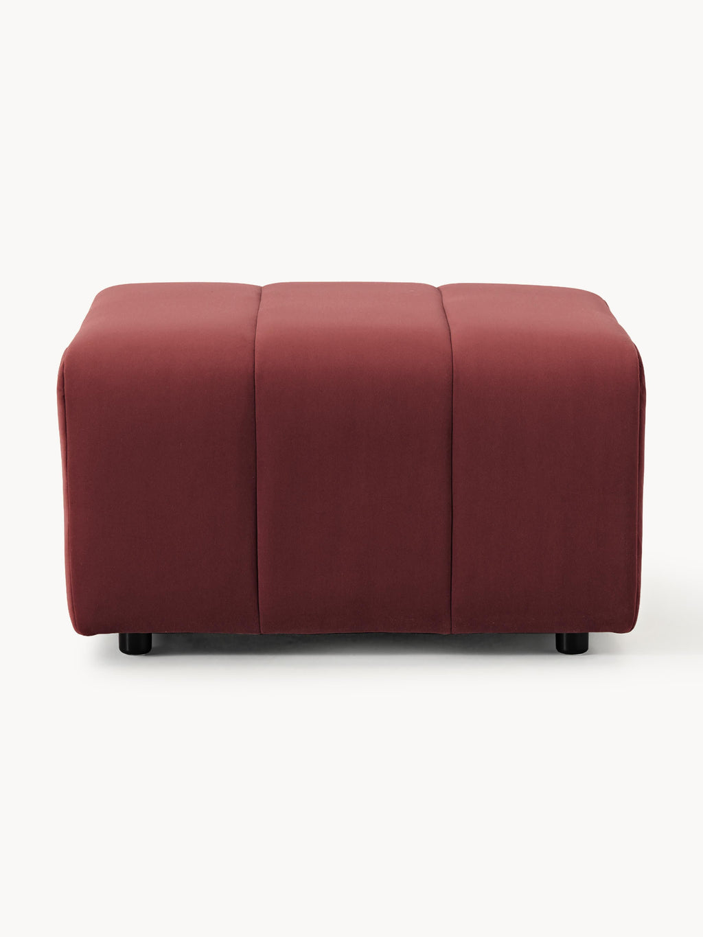 Samt-Sofa-Hocker Lena