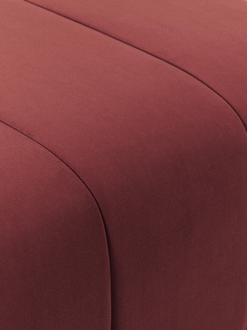 Samt-Sofa-Hocker Lena