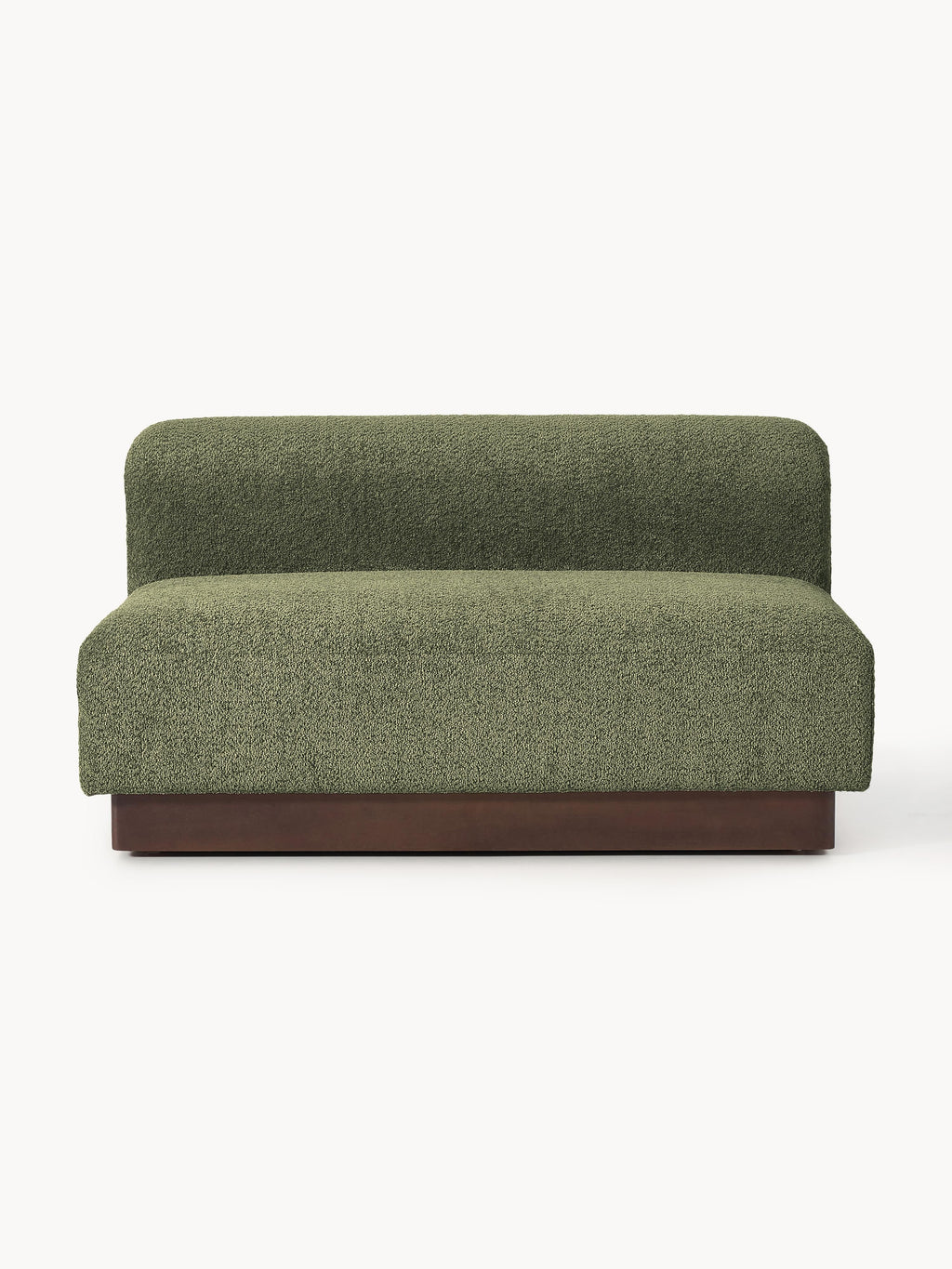 Galeriebild 1 - Sofa Natalie (2-Sitzer) aus Teddy-Bouclé