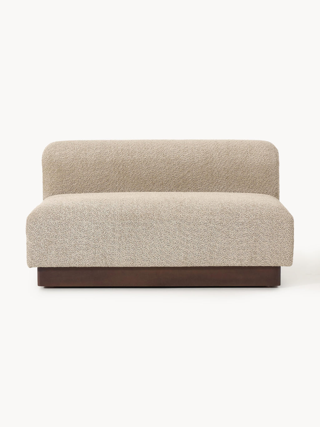 Galeriebild 1 - Sofa Natalie (2-Sitzer) aus Teddy-Bouclé