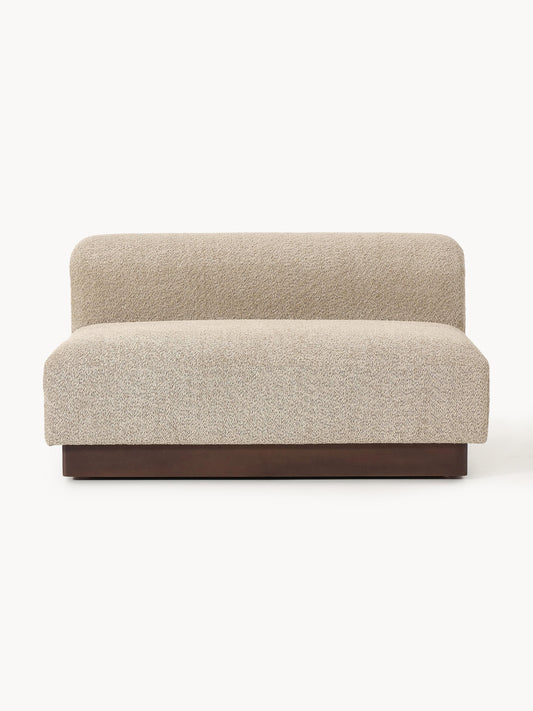 Galeriebild 1 - Sofa Natalie (2-Sitzer) aus Teddy-Bouclé