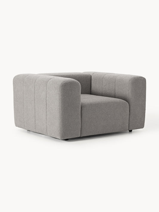 Galeriebild 1 - Bouclé-Loungesessel Lena