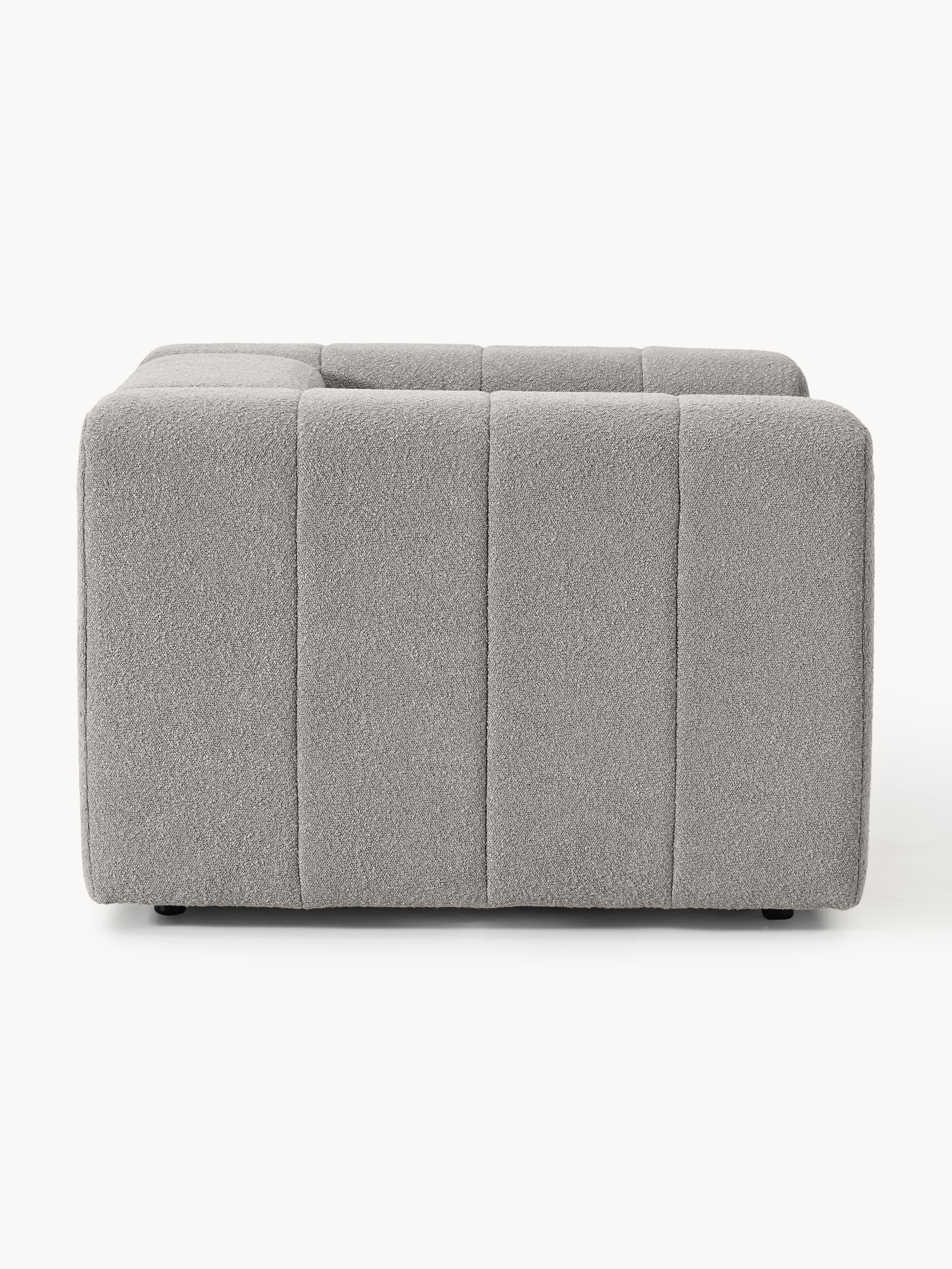 Bouclé-Loungesessel Lena