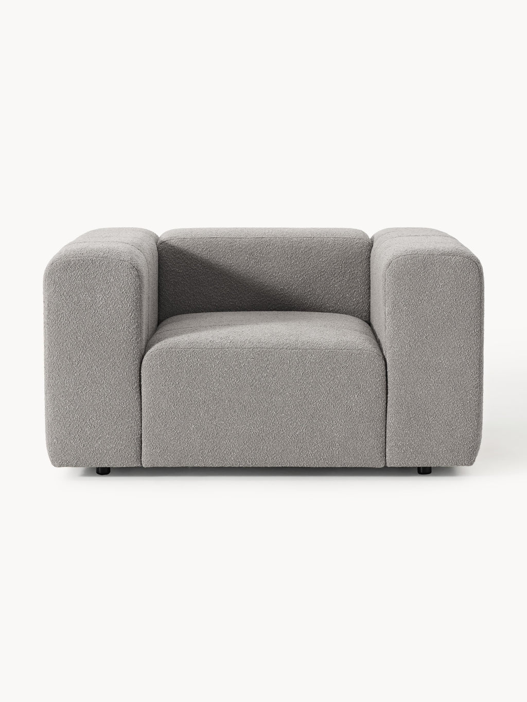 Bouclé-Loungesessel Lena