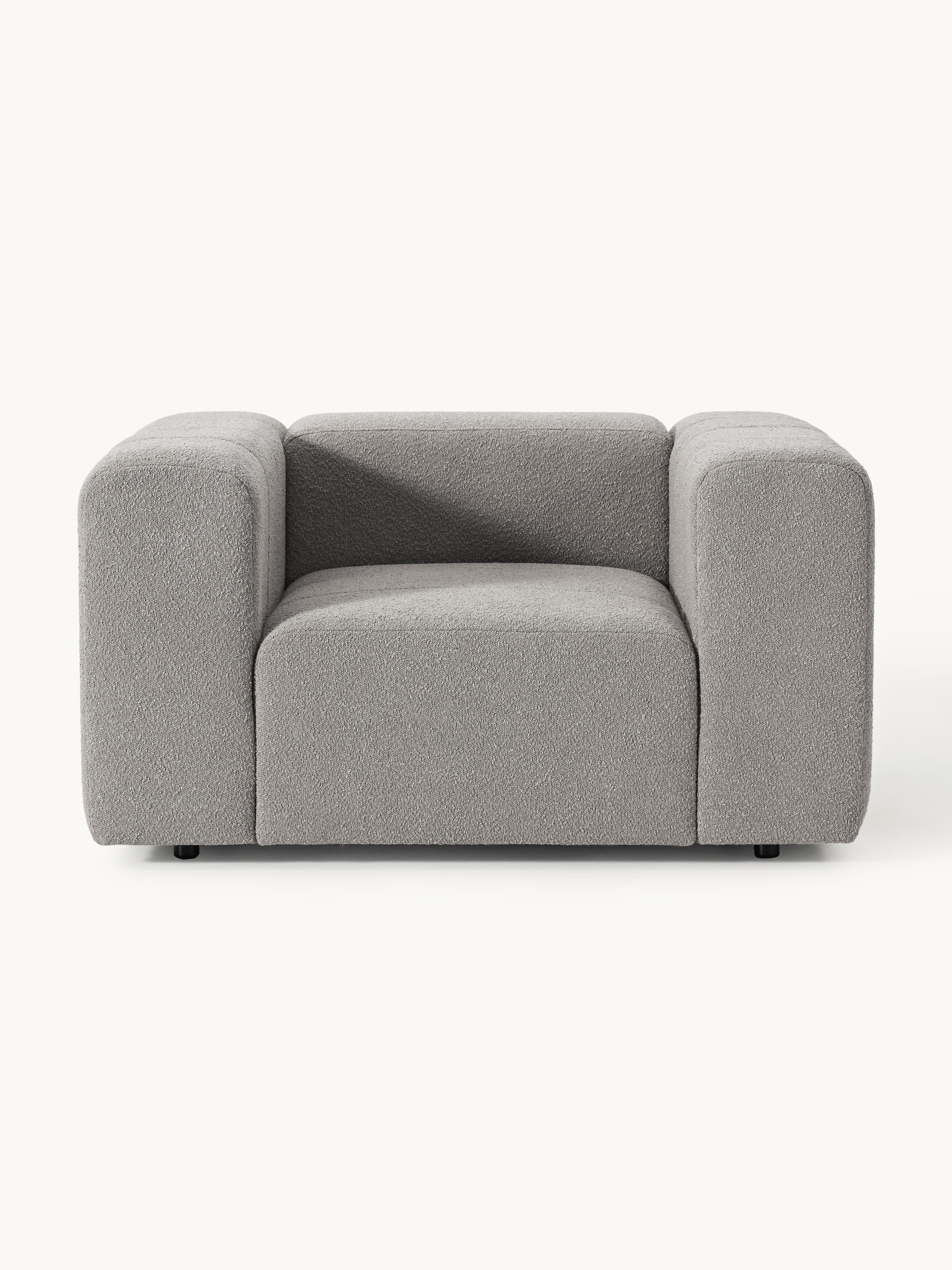 Bouclé-Loungesessel Lena