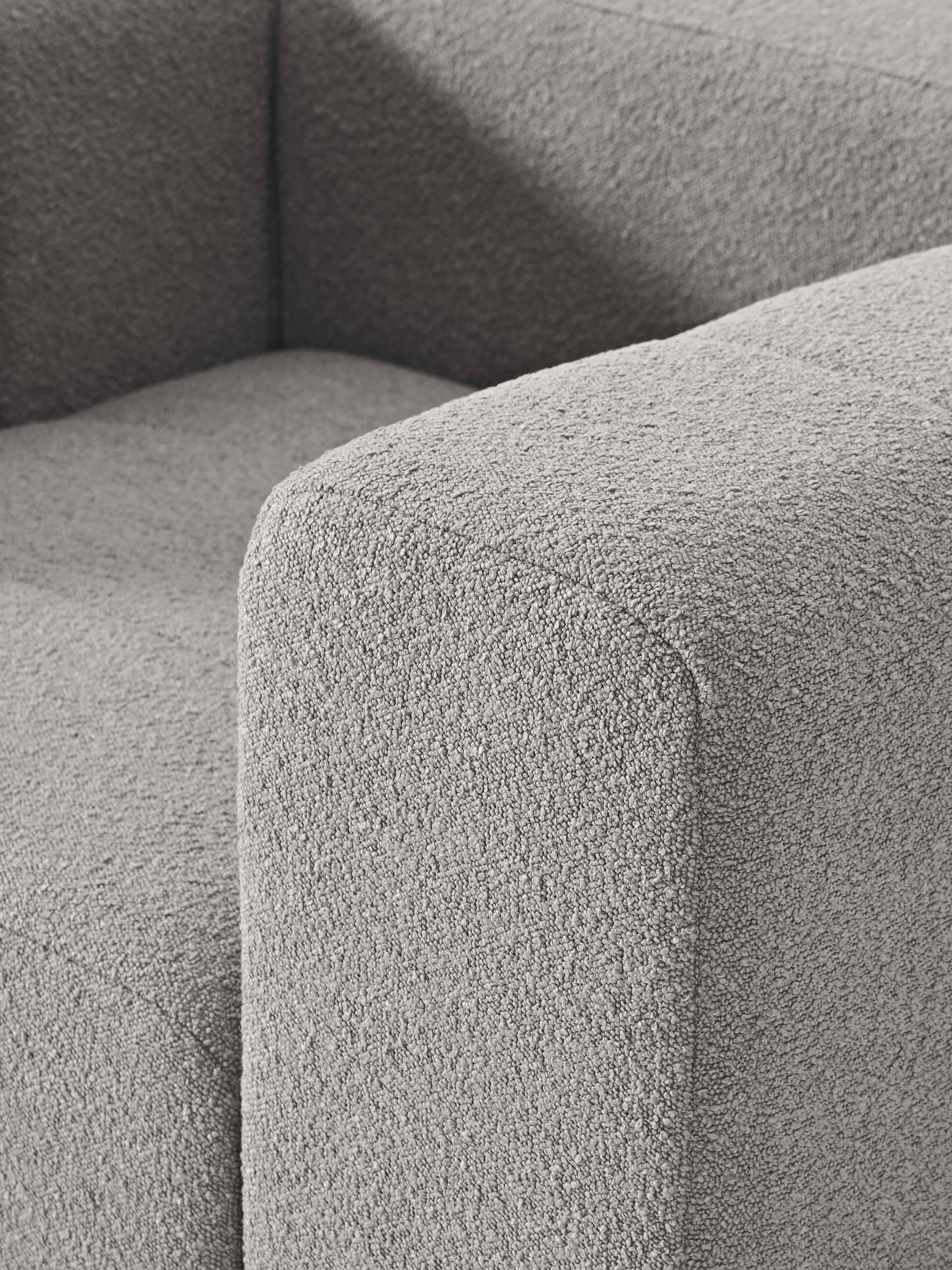 Bouclé-Loungesessel Lena