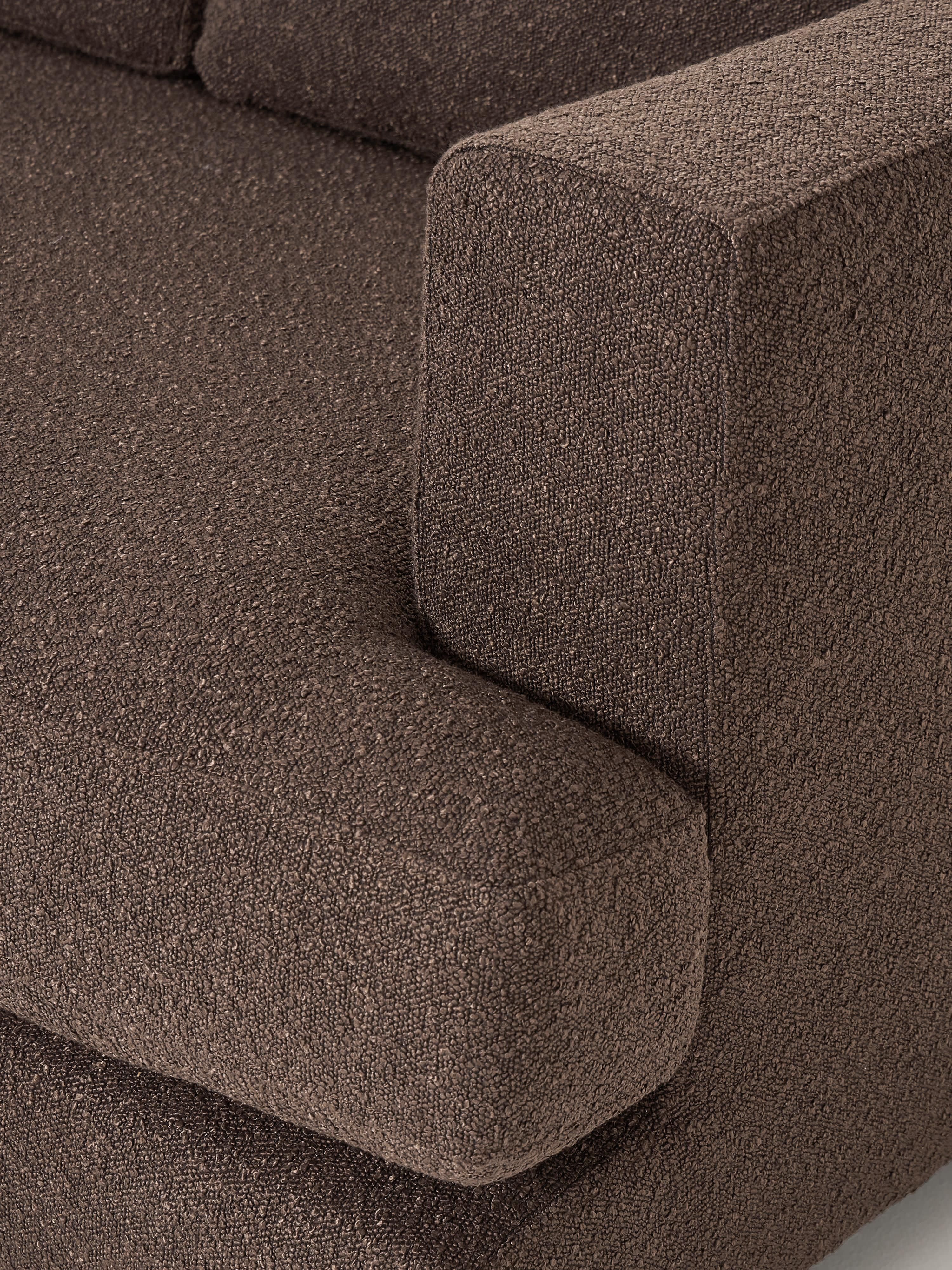 Bouclé-Sofa Tribeca (3-Sitzer)