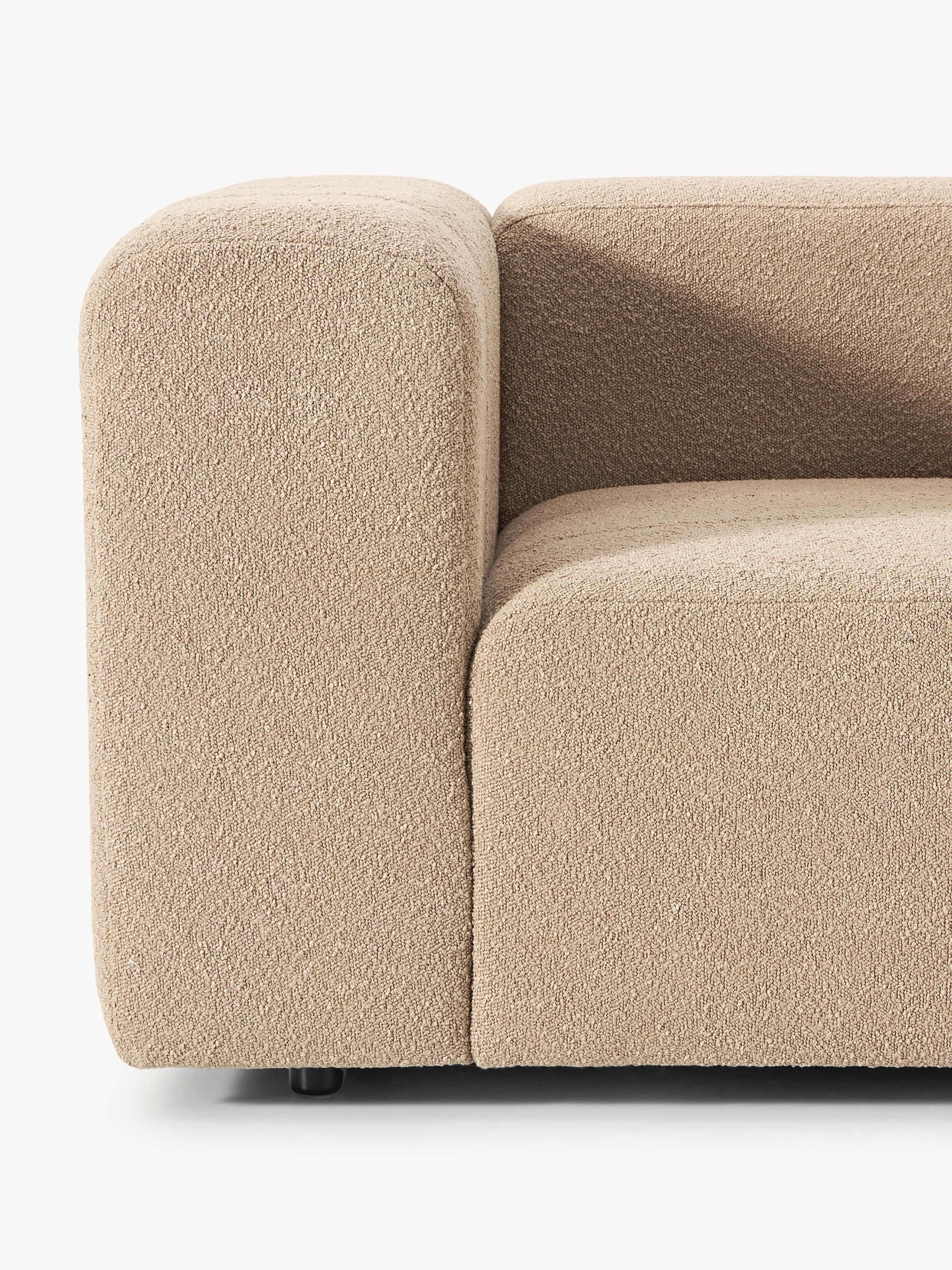 Bouclé-Loungesessel Lena