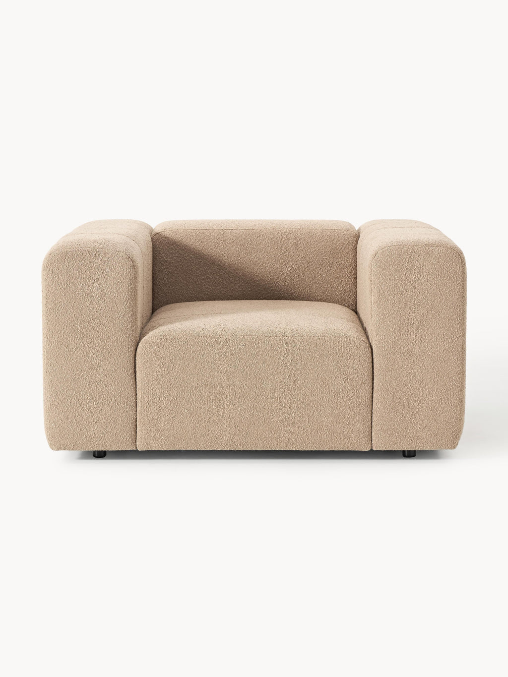 Bouclé-Loungesessel Lena