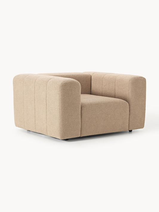 Galeriebild 1 - Bouclé-Loungesessel Lena