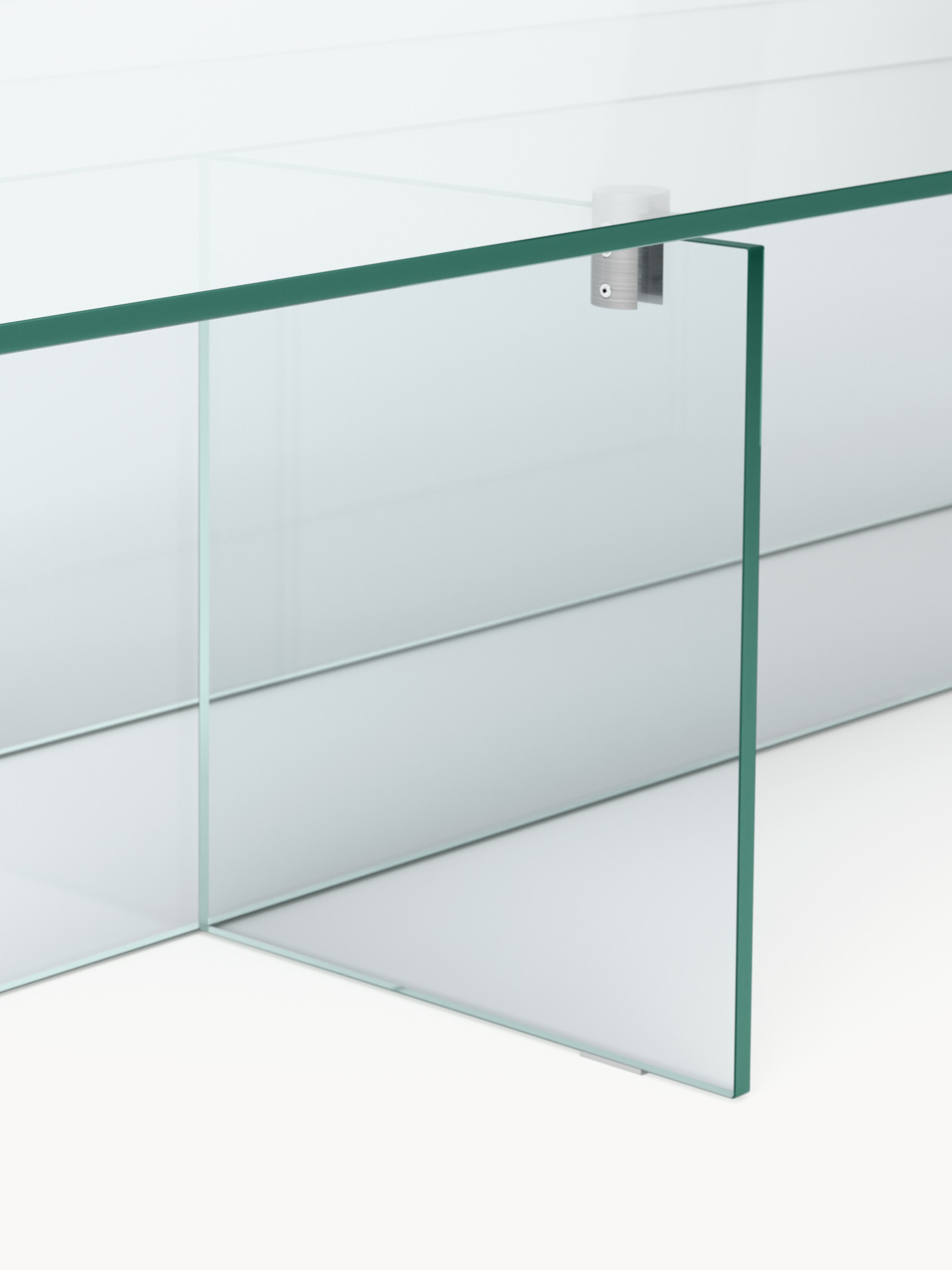 Großer Glas-Couchtisch Anouk, B 160 cm