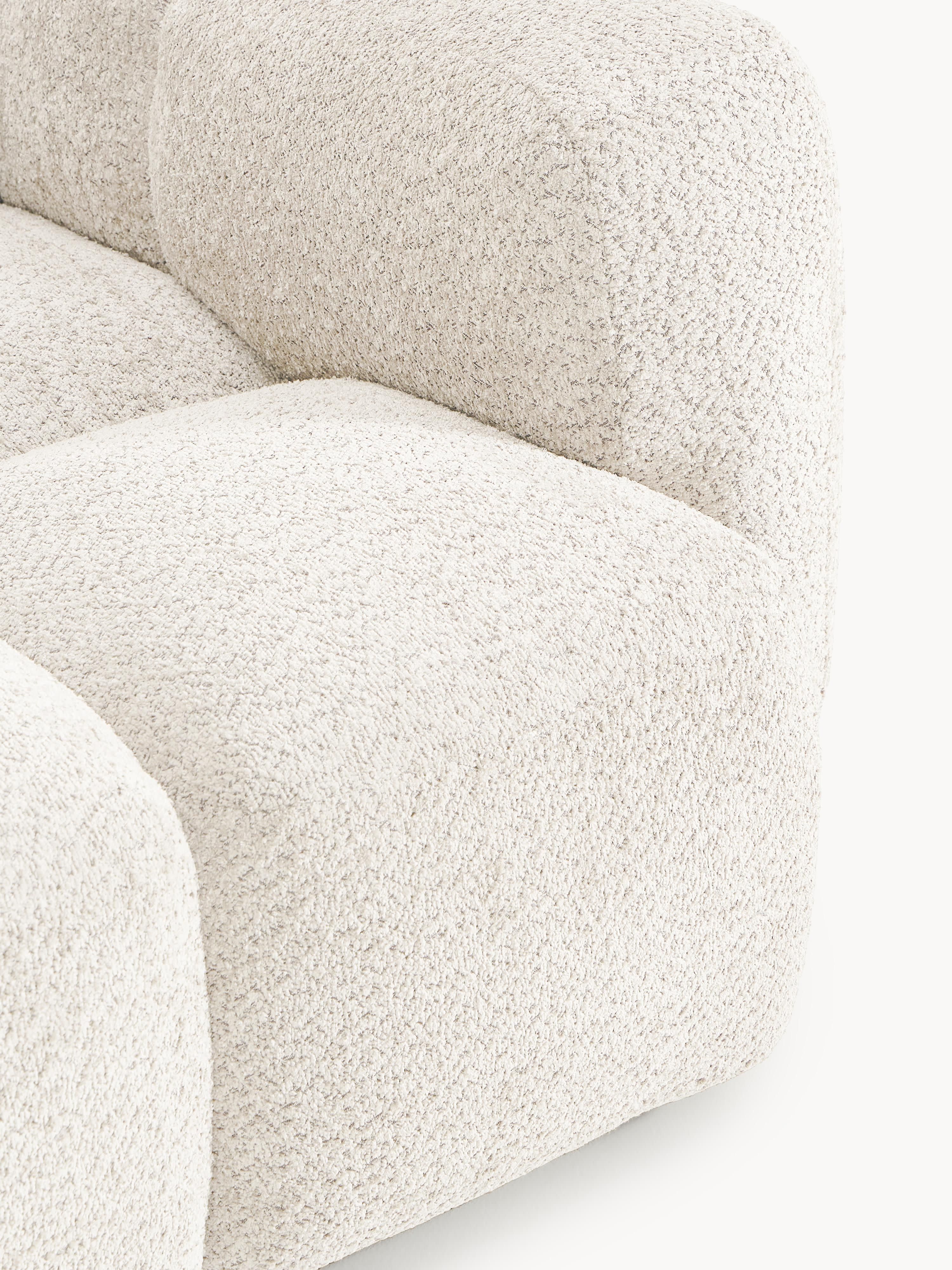 Eckmodul Tayla aus Teddy-Bouclé