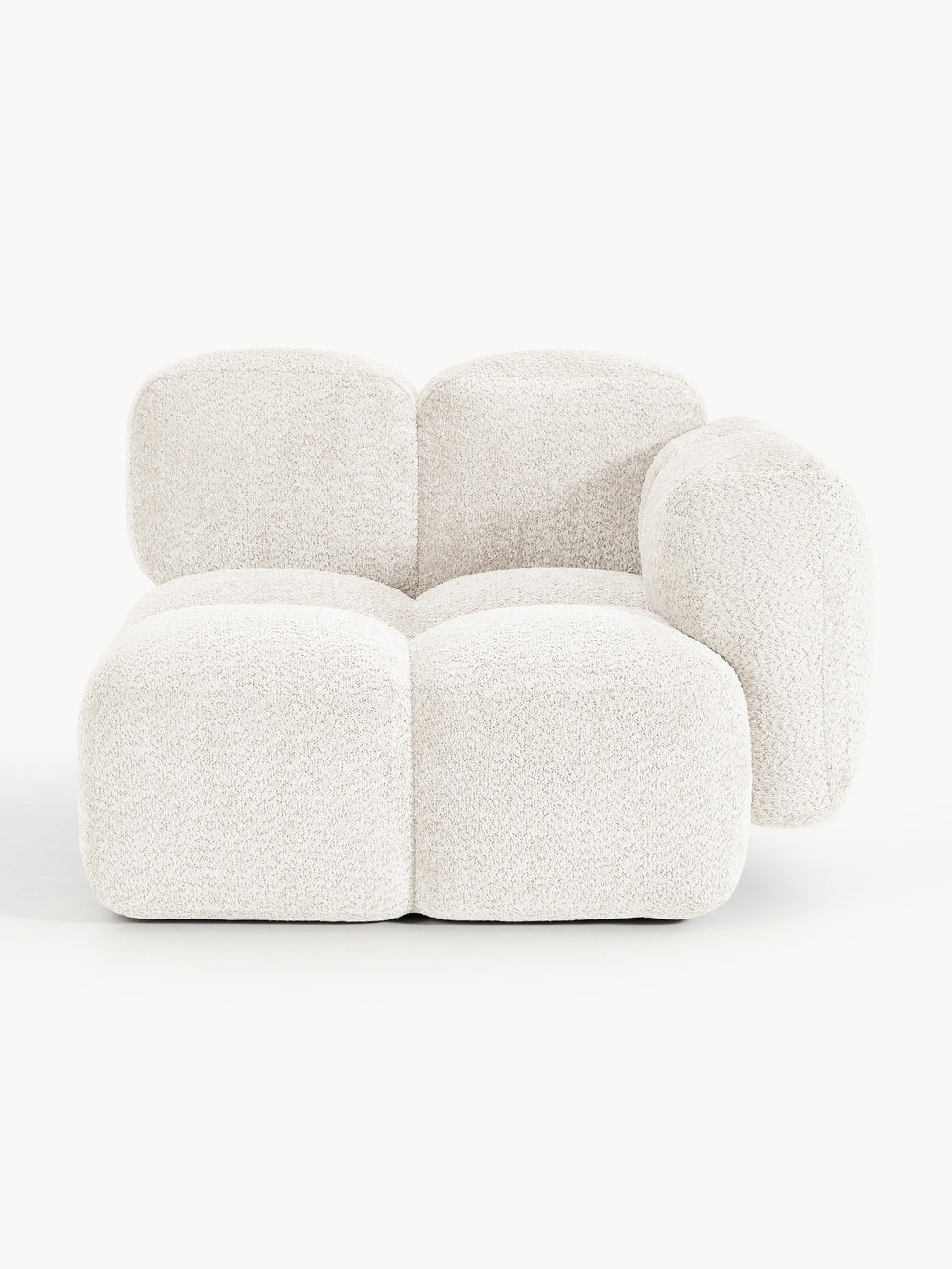 Galeriebild 1 - Eckmodul Tayla aus Teddy-Bouclé