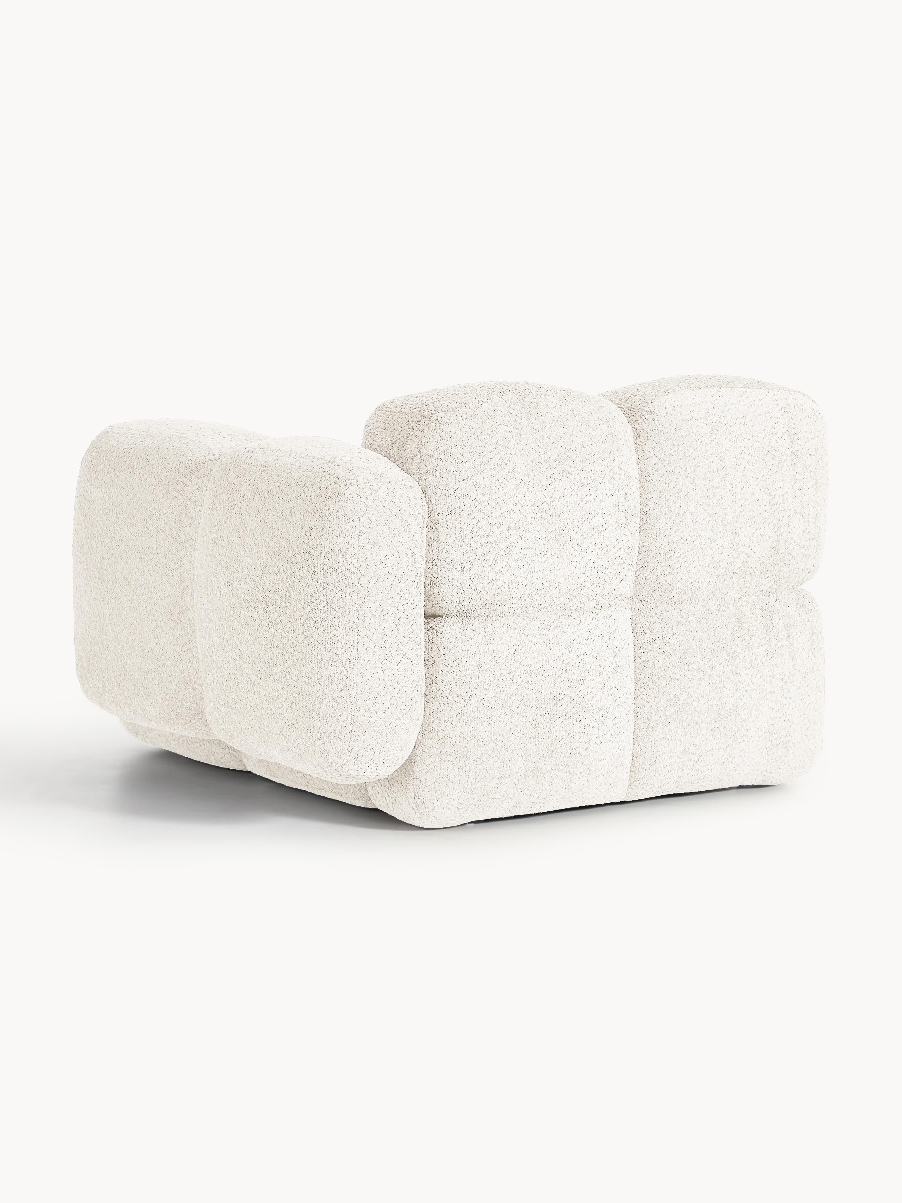 Eckmodul Tayla aus Teddy-Bouclé