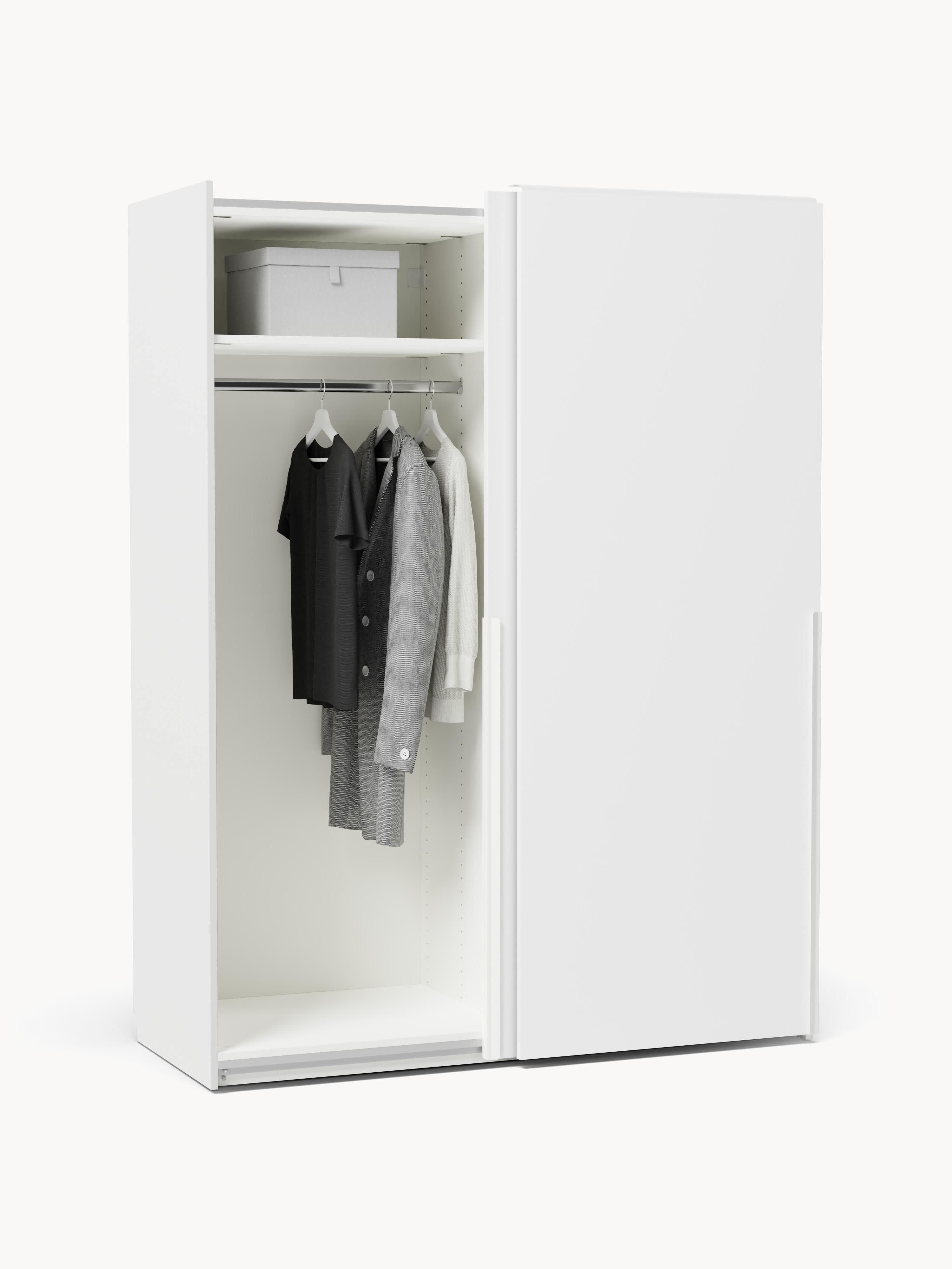 Modularer Schwebetürenschrank Leon, 150 cm Breite, in verschiedenen Größen