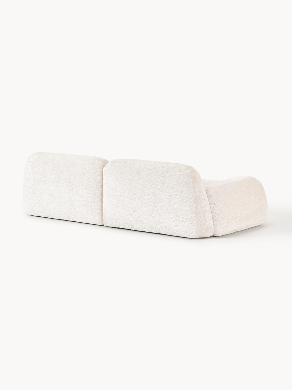 Modulares Teddy-Bouclé-Sofa Wolke (3-Sitzer)