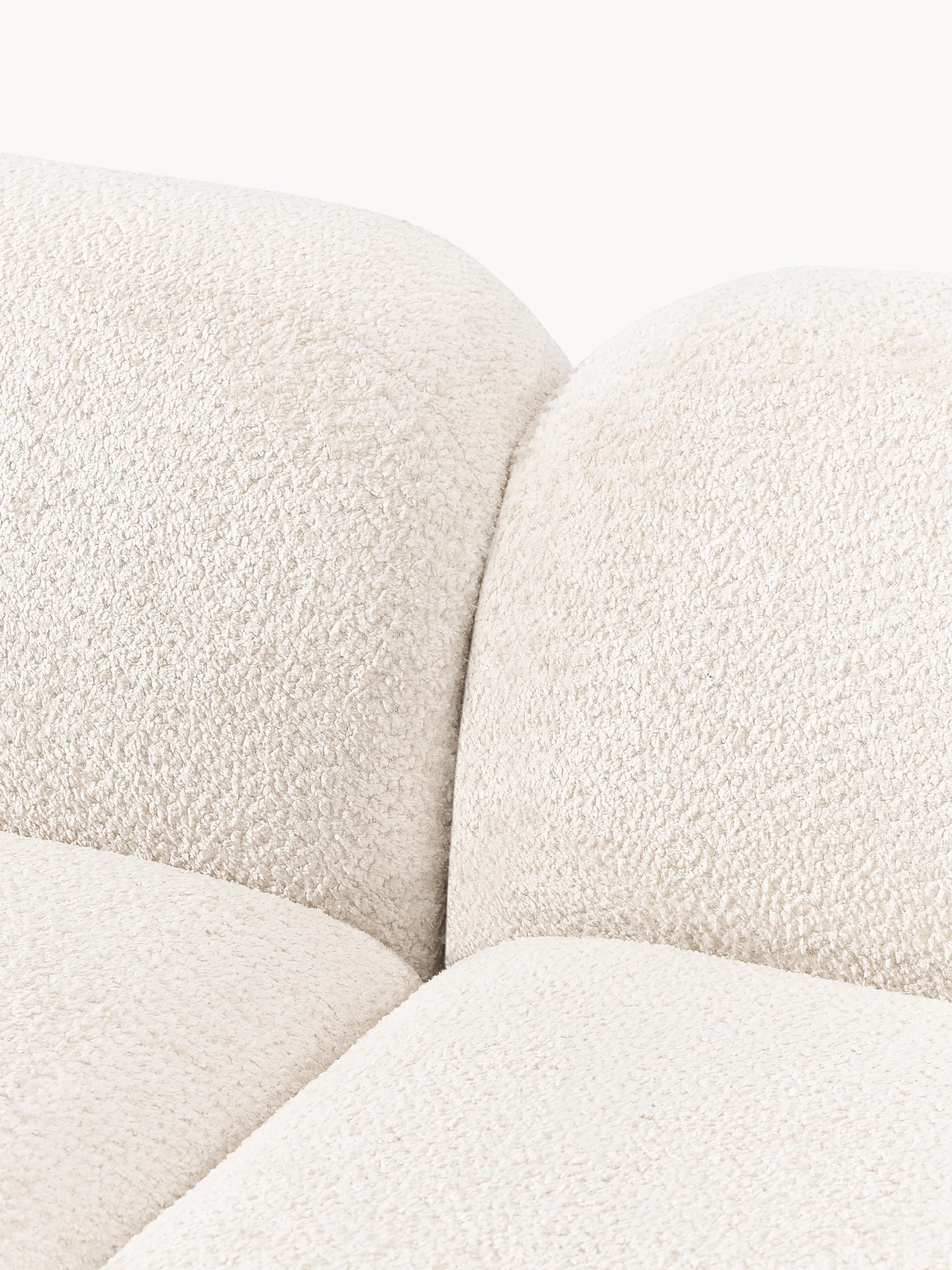 Modulares Teddy-Bouclé-Sofa Wolke (3-Sitzer)
