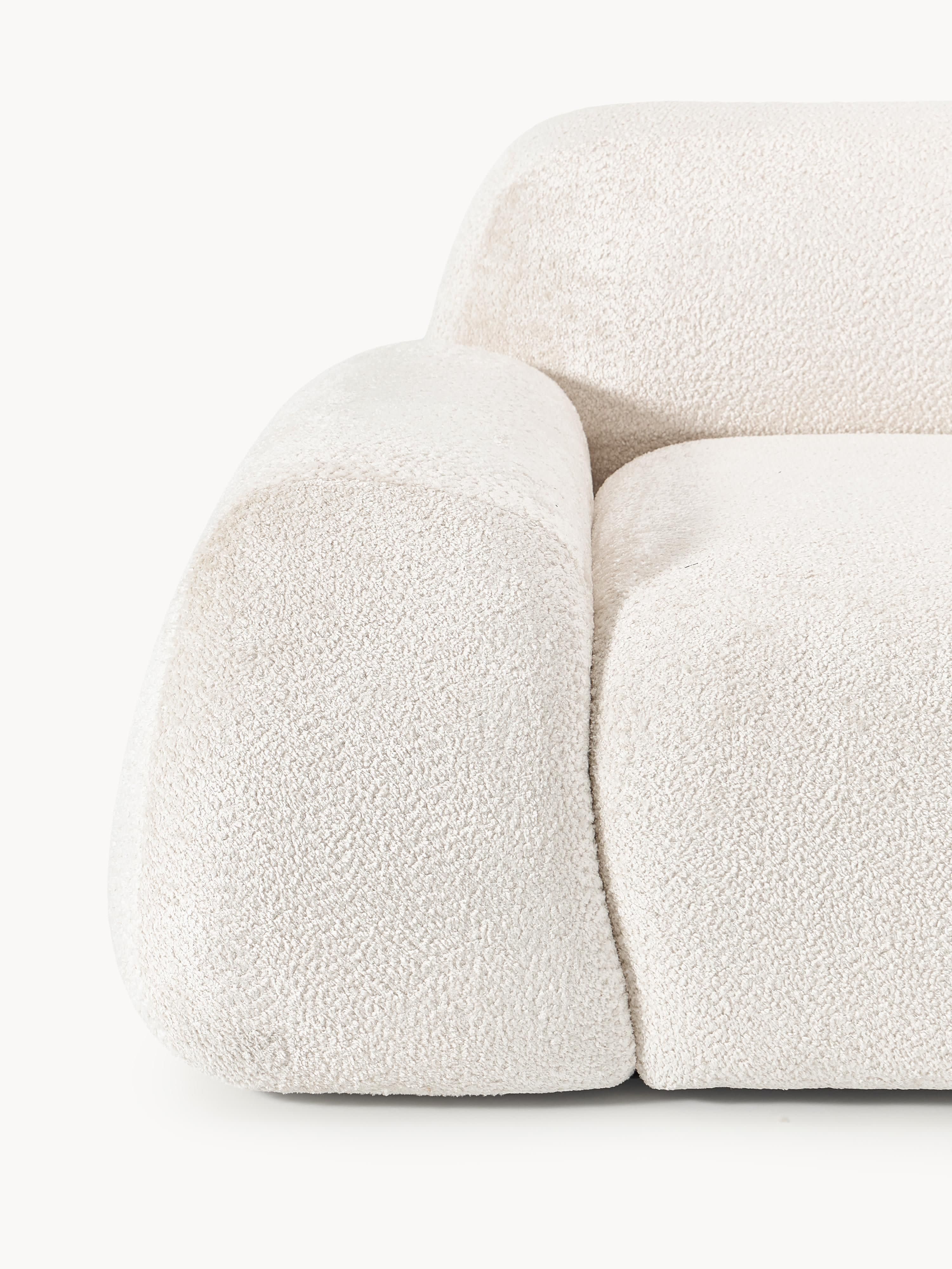 Modulares Teddy-Bouclé-Sofa Wolke (3-Sitzer)