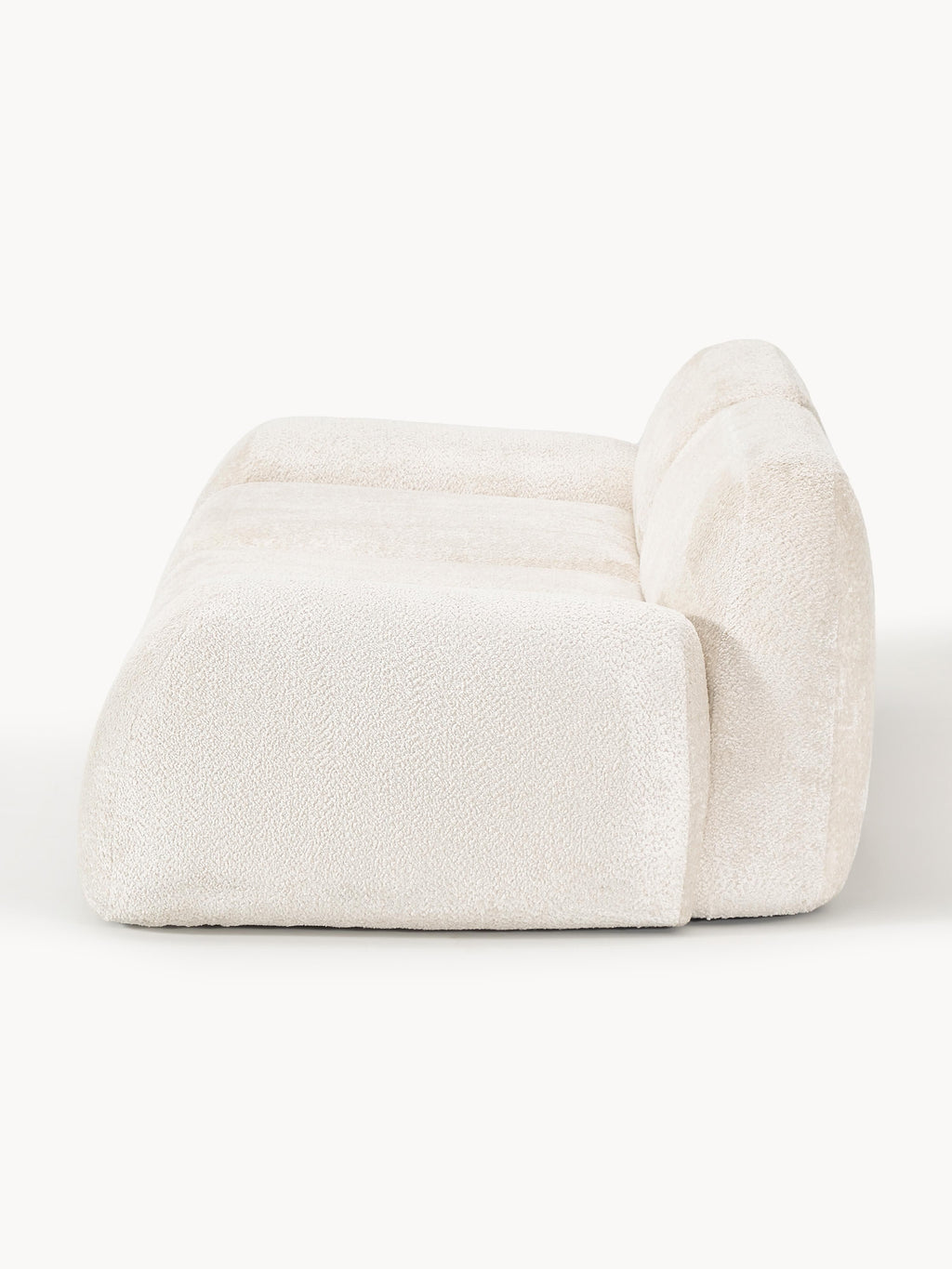 Modulares Teddy-Bouclé-Sofa Wolke (3-Sitzer)