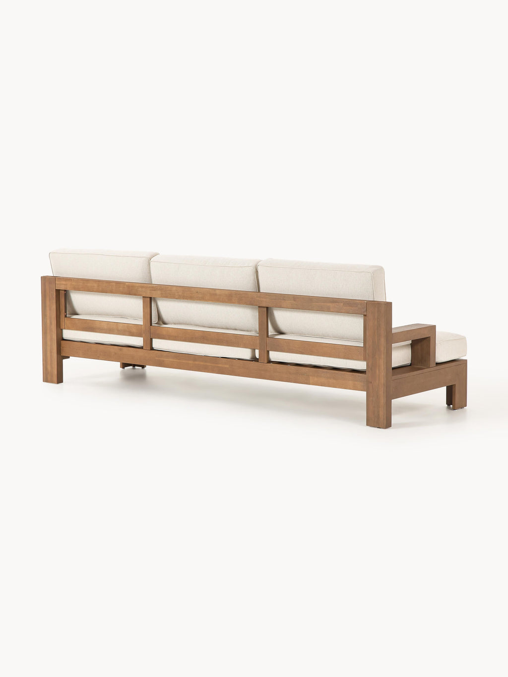 Modulares Garten-Lounge-Set Joshua aus Akazienholz, 4er-Set