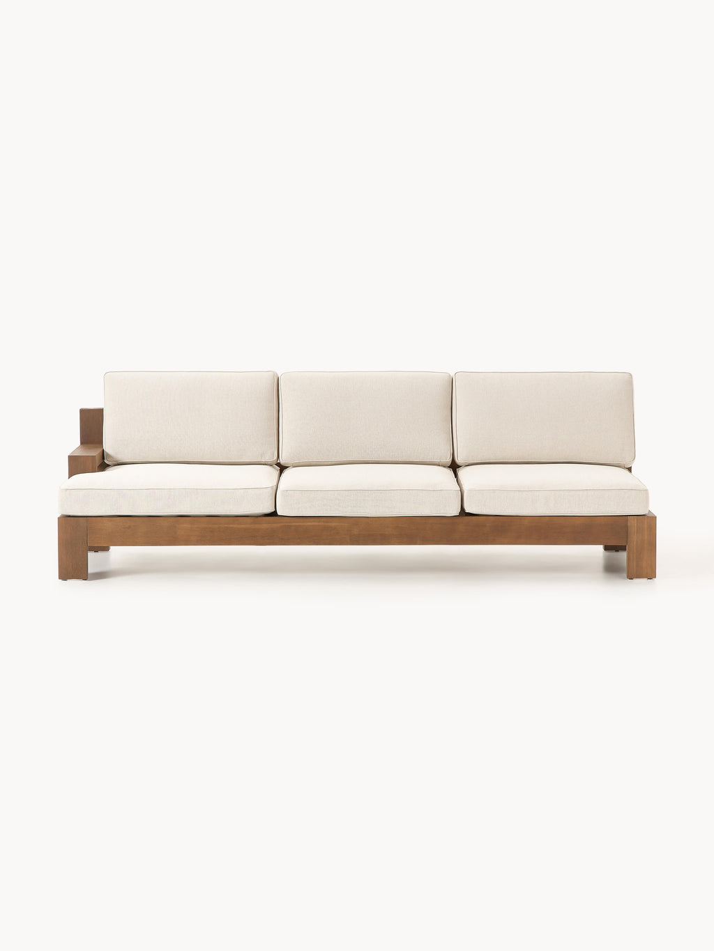 Modulares Garten-Lounge-Set Joshua aus Akazienholz, 4er-Set