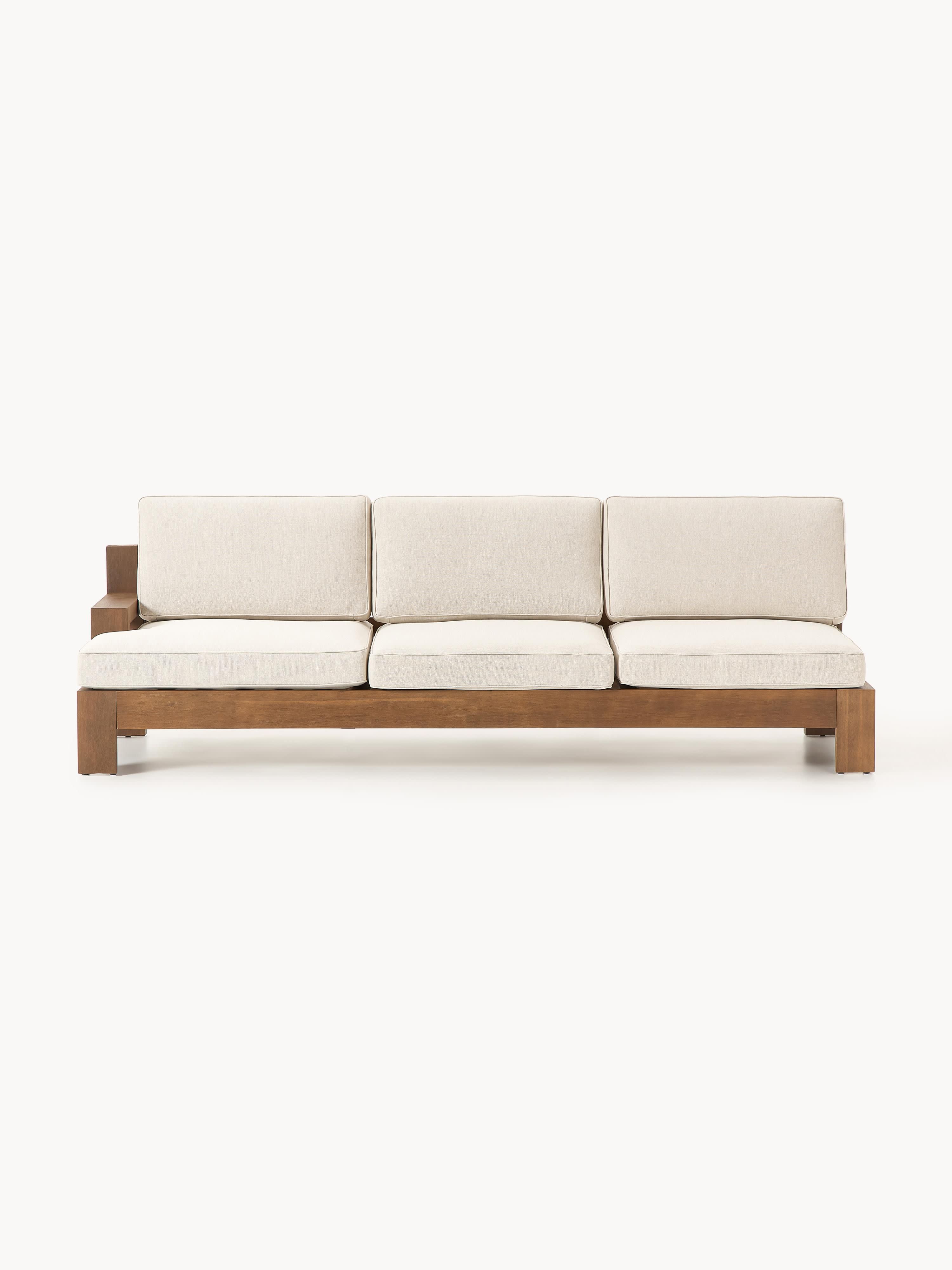 Modulares Garten-Lounge-Set Joshua aus Akazienholz, 4er-Set