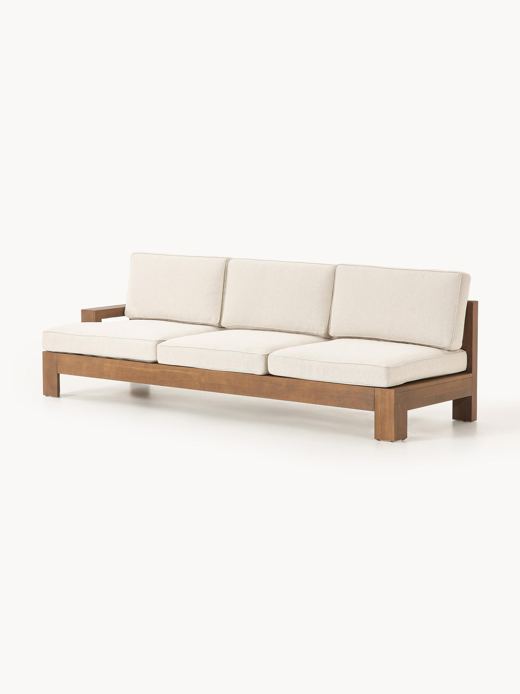 Modulares Garten-Lounge-Set Joshua aus Akazienholz, 4er-Set