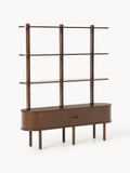 Galeriebild 1 - Regal Calary mit geriffelter Front