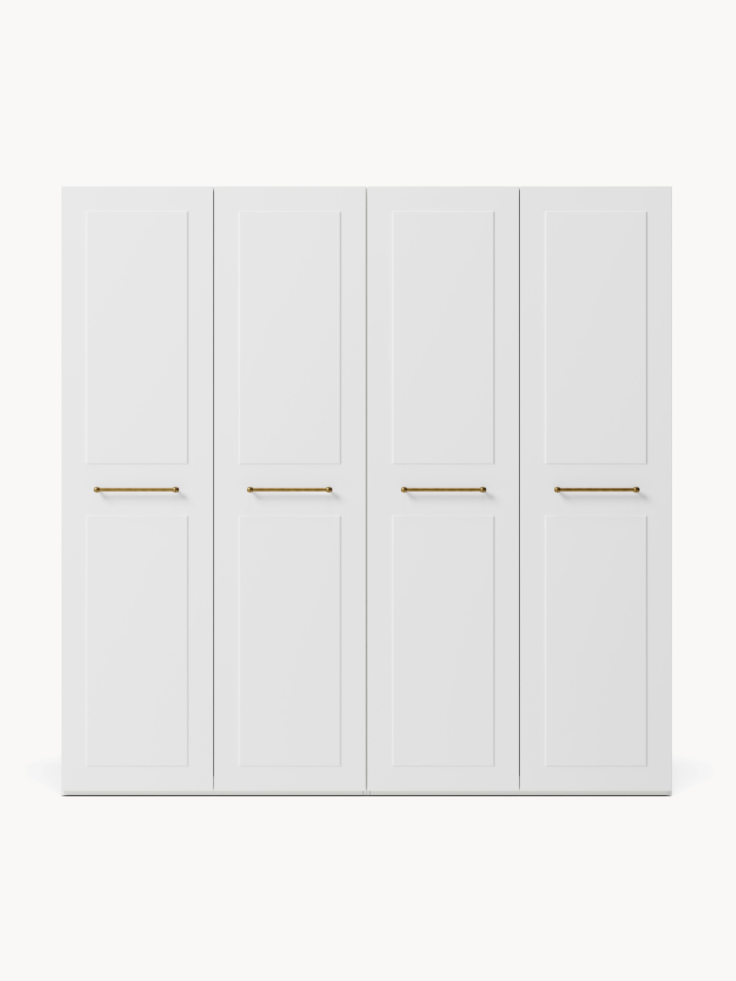 Modularer Drehtürenschrank Charlotte, 200 cm Breite, in verschiedenen Größen