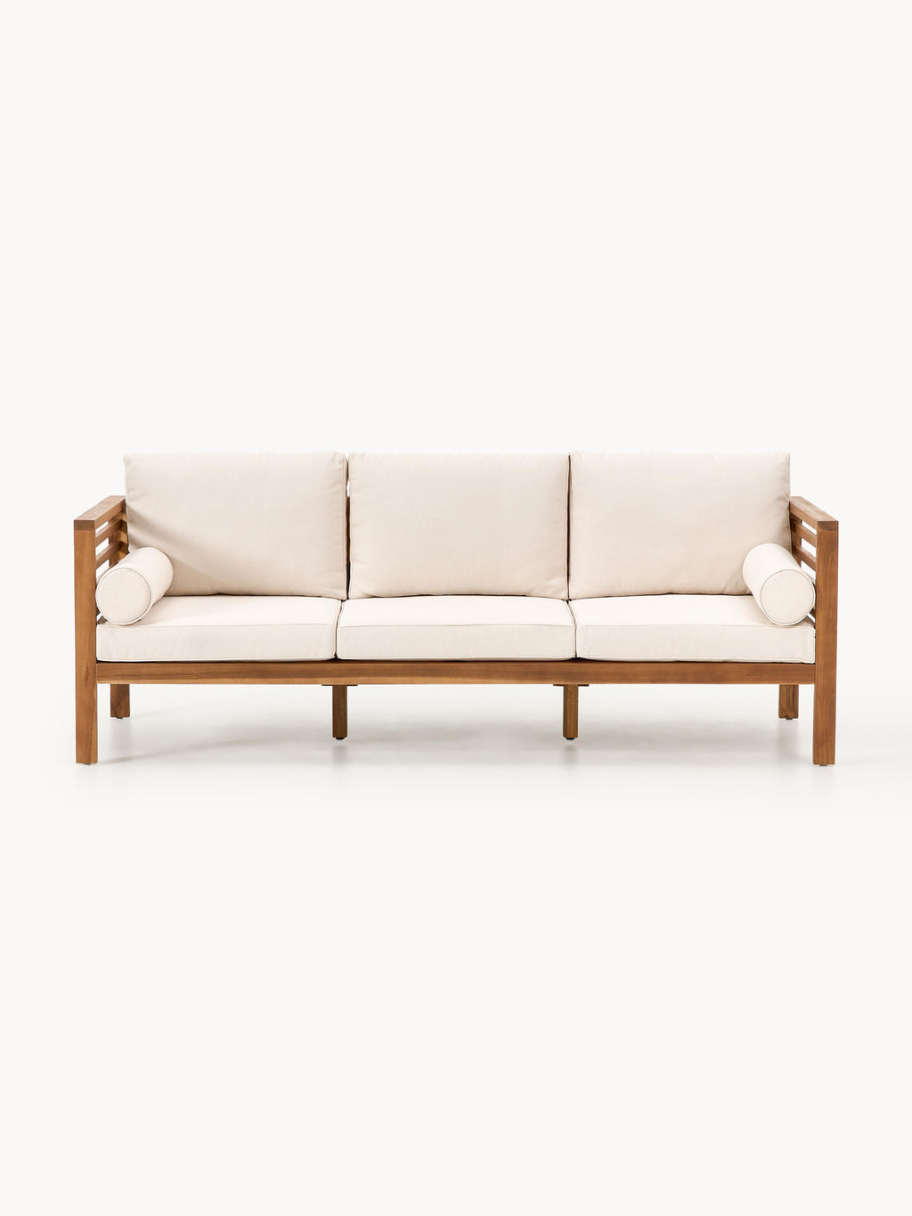 Galeriebild 1 - Garten-Loungesofa Bo (3-Sitzer) aus Akazienholz