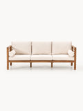 Galeriebild 1 - Garten-Loungesofa Bo (3-Sitzer) aus Akazienholz