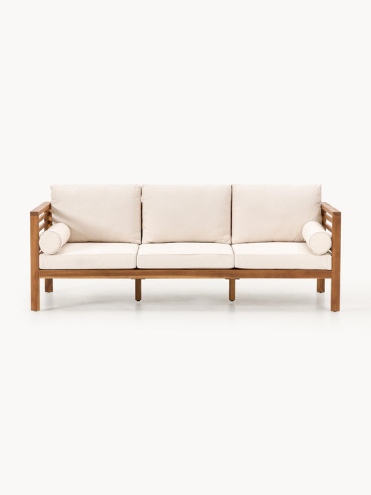Galeriebild 1 - Garten-Loungesofa Bo (3-Sitzer) aus Akazienholz