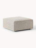 Galeriebild 1 - Sofa-Hocker Lennon aus Leinen-Mix