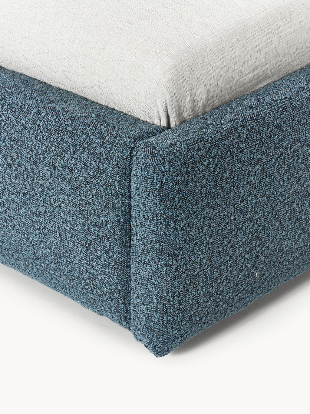 Bouclé-Einzelbett Cloud