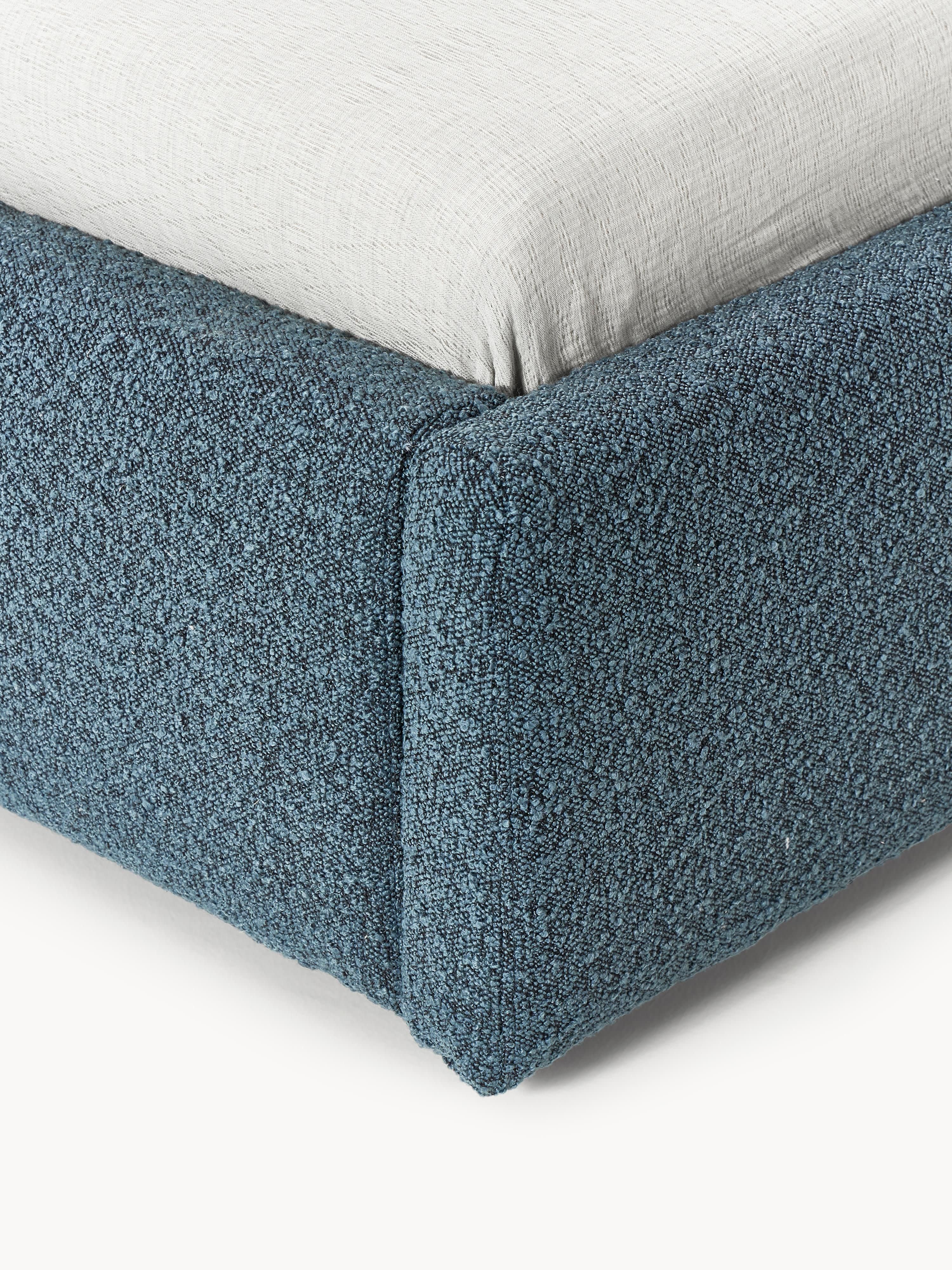 Bouclé-Einzelbett Cloud
