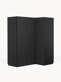 Galeriebild 1 - Modularer Eck-Kleiderschrank Leon