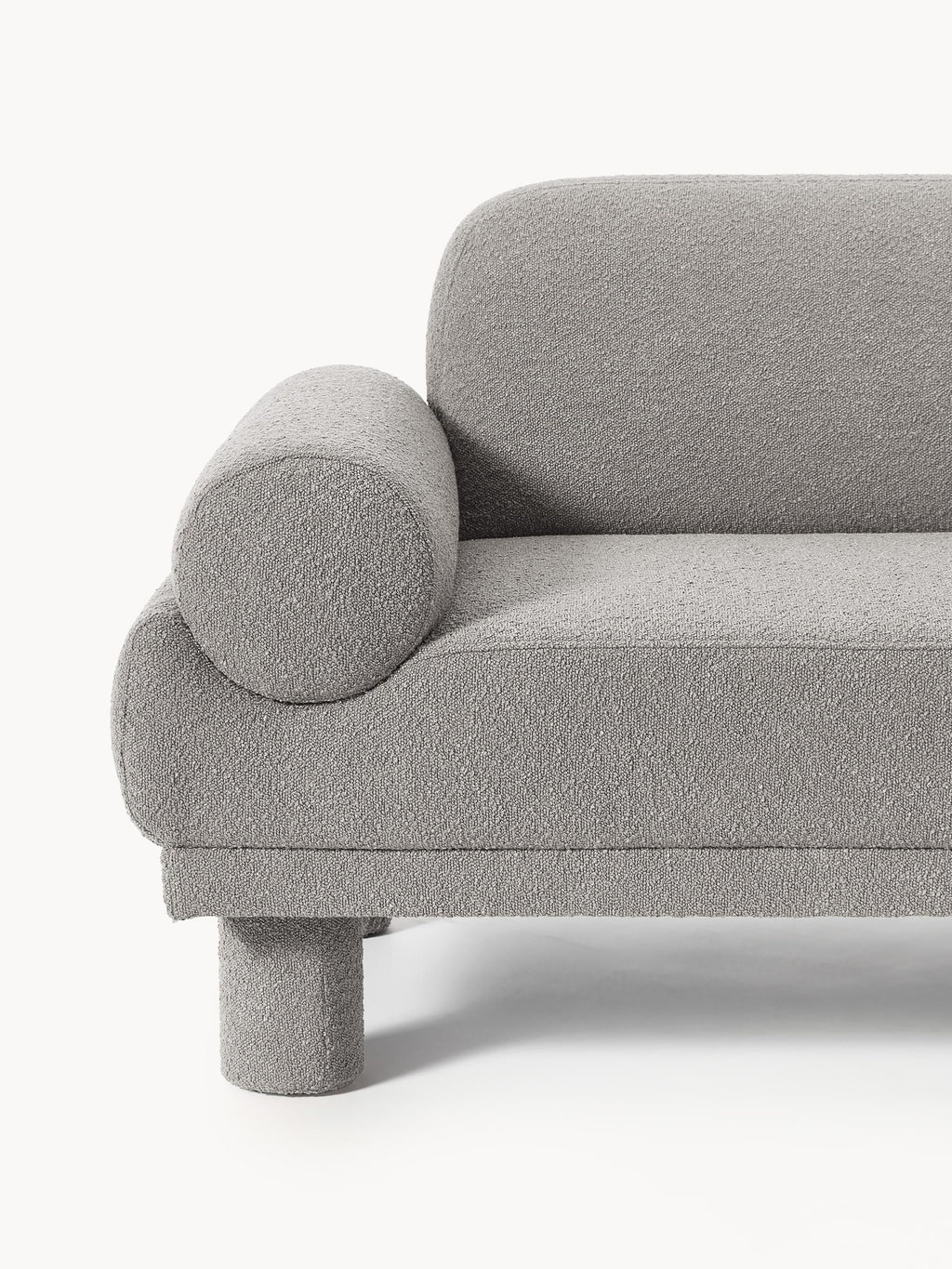 Bouclé-Sofa Lilo (3-Sitzer)