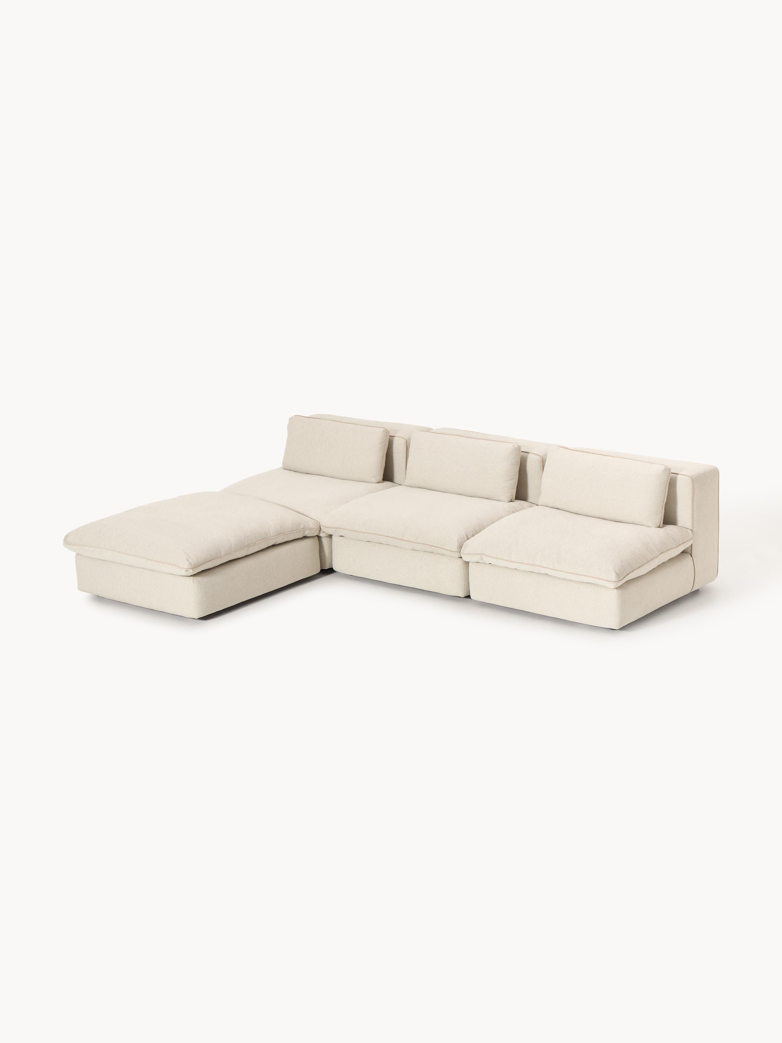 Modulares Sofa Felix mit Hocker (links/rechts)