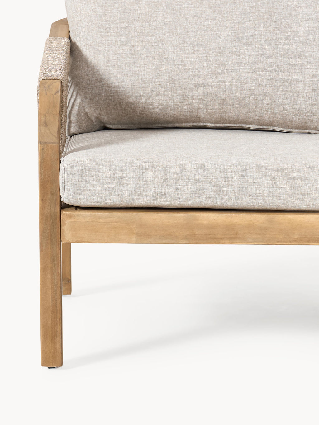 Garten-Loungesofa Lu aus Akazienholz (2-Sitzer)