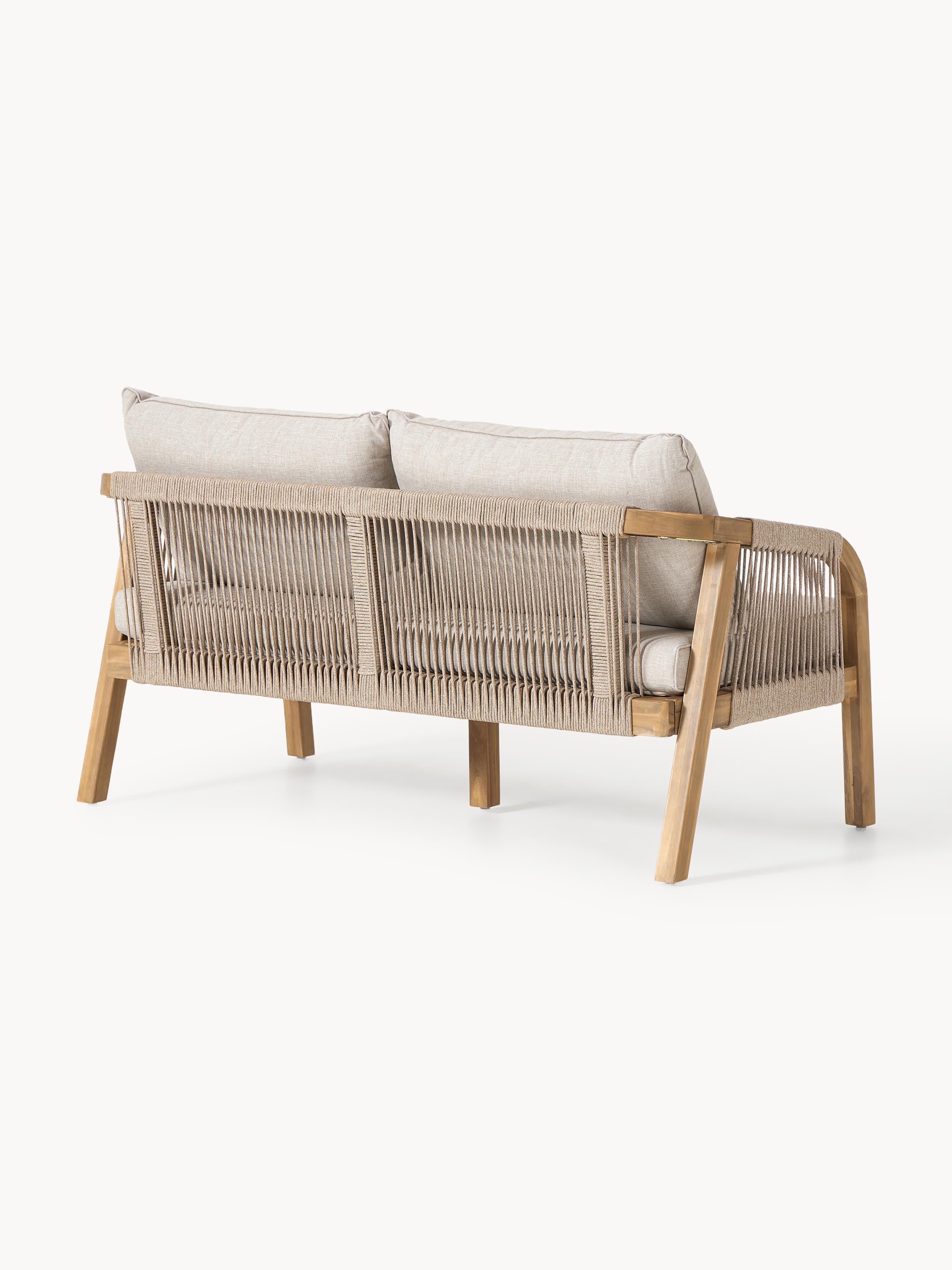 Garten-Loungesofa Lu aus Akazienholz (2-Sitzer)