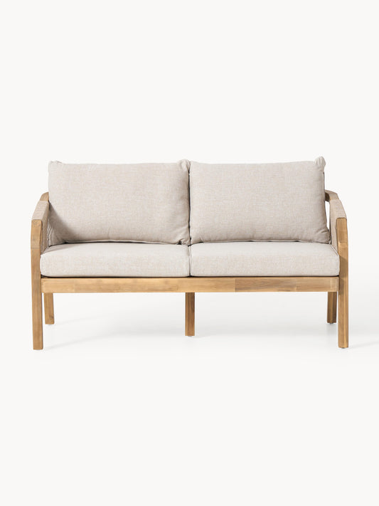 Galeriebild 1 - Garten-Loungesofa Lu aus Akazienholz (2-Sitzer)