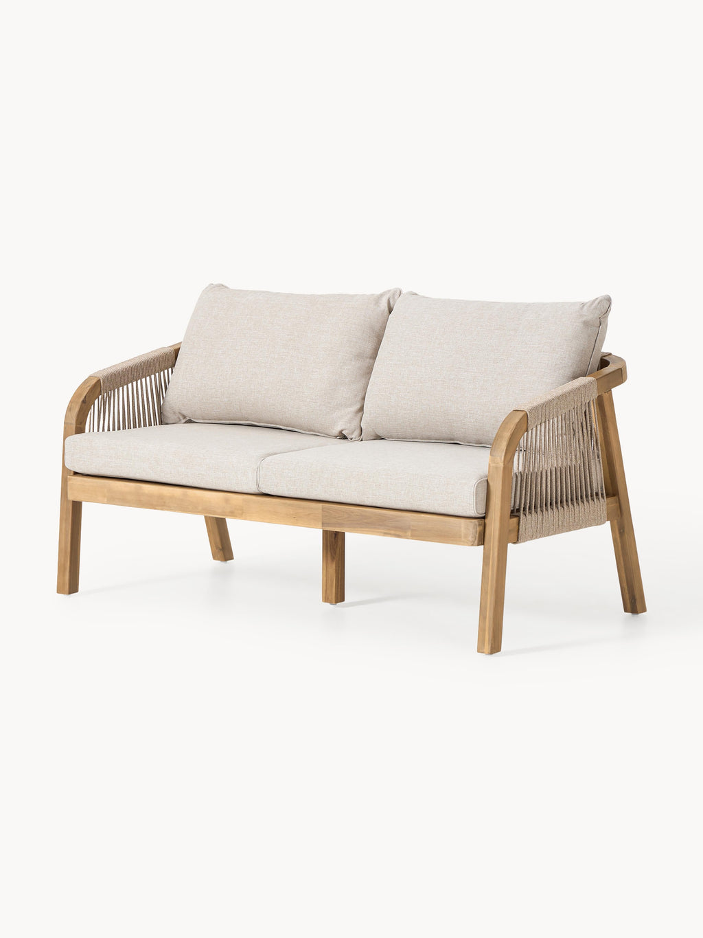 Garten-Loungesofa Lu aus Akazienholz (2-Sitzer)