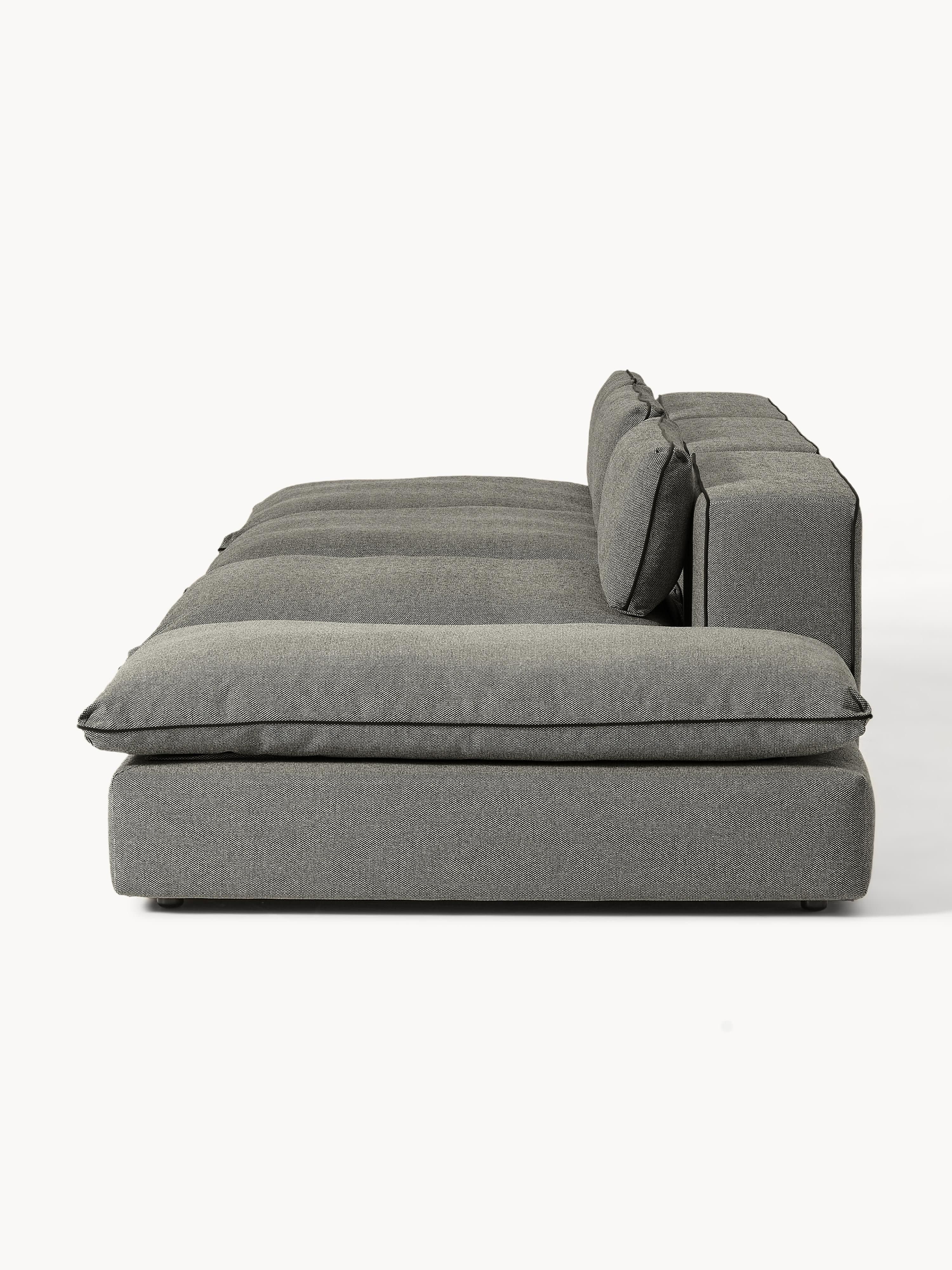 Modulares XL-Sofa Felix (3-Sitzer) mit Hocker