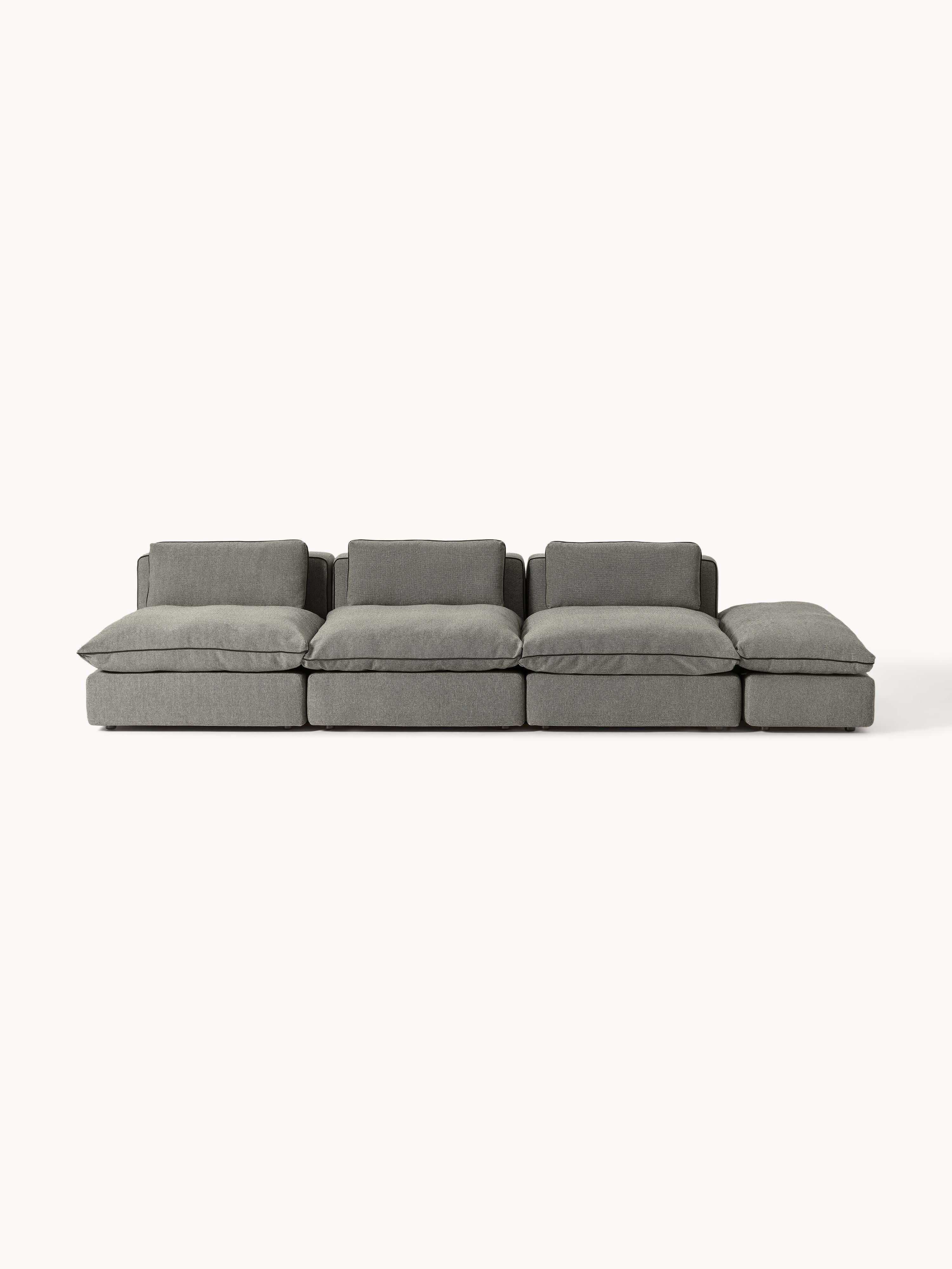 Galeriebild 1 - Modulares XL-Sofa Felix (3-Sitzer) mit Hocker
