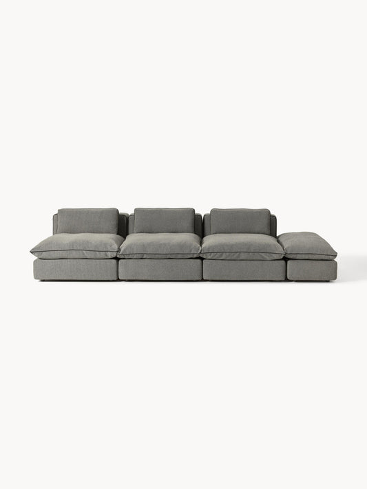 Galeriebild 1 - Modulares XL-Sofa Felix (3-Sitzer) mit Hocker