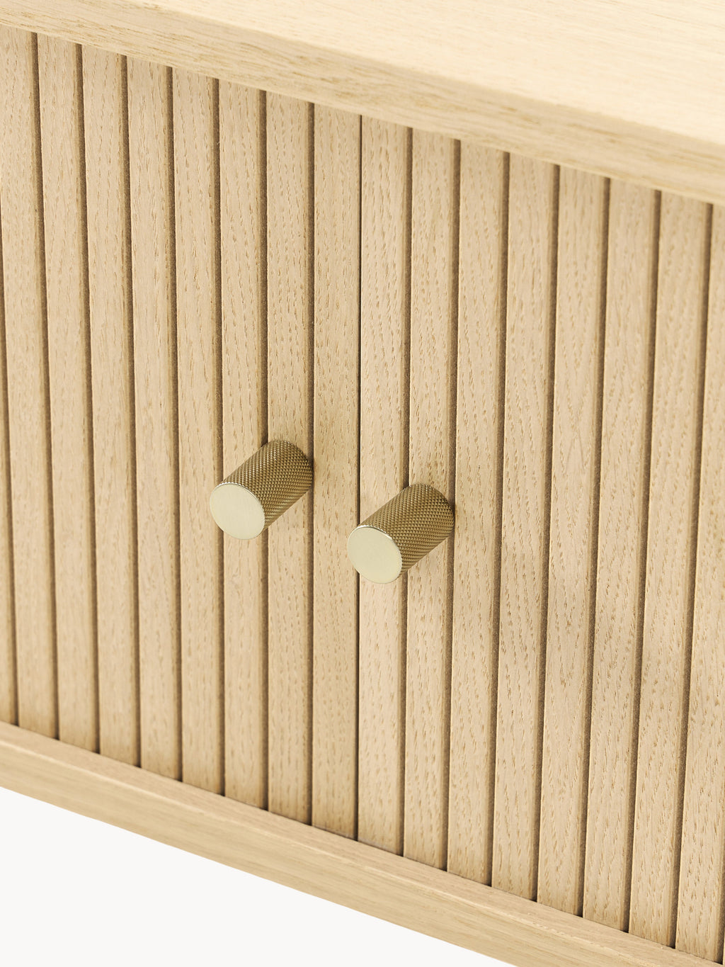 TV-Board Calary mit geriffelter Front