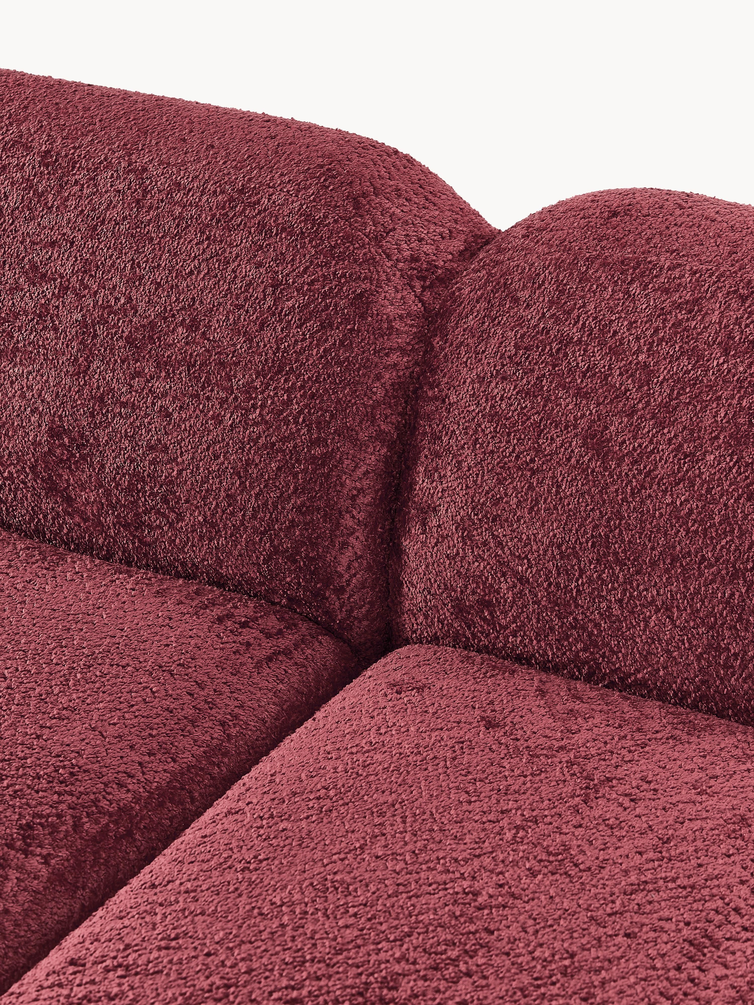 Modulares Teddy-Bouclé-Sofa Wolke (3-Sitzer)